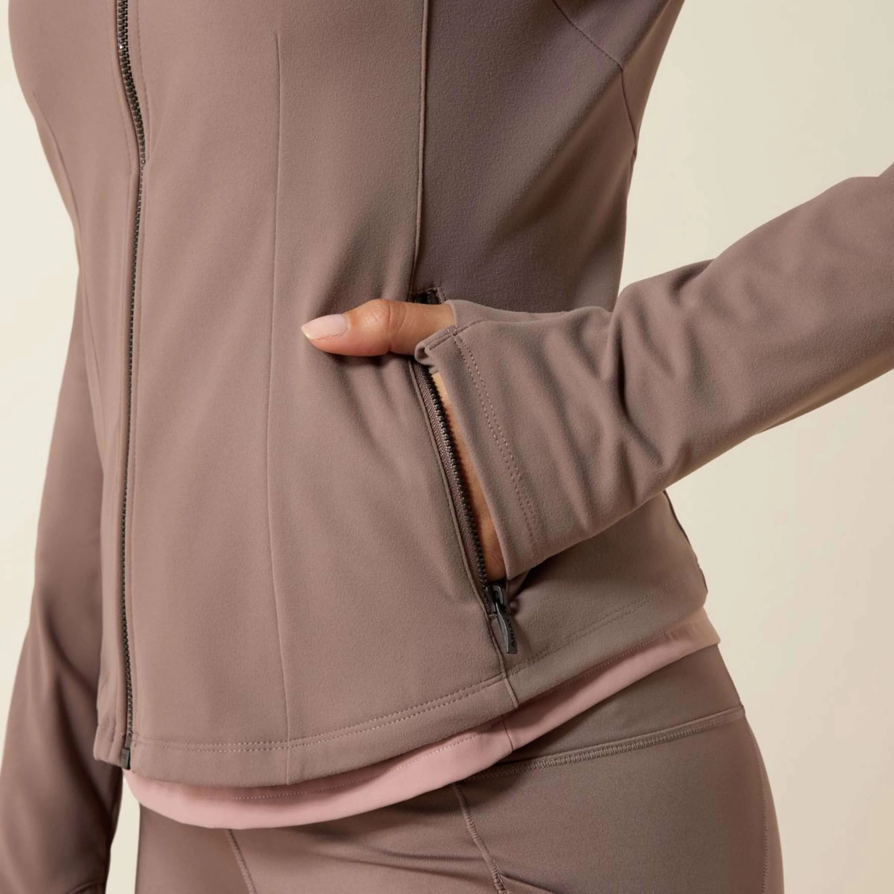 Ariat Veste Solveil Full Zip Femme Fer - Image 4