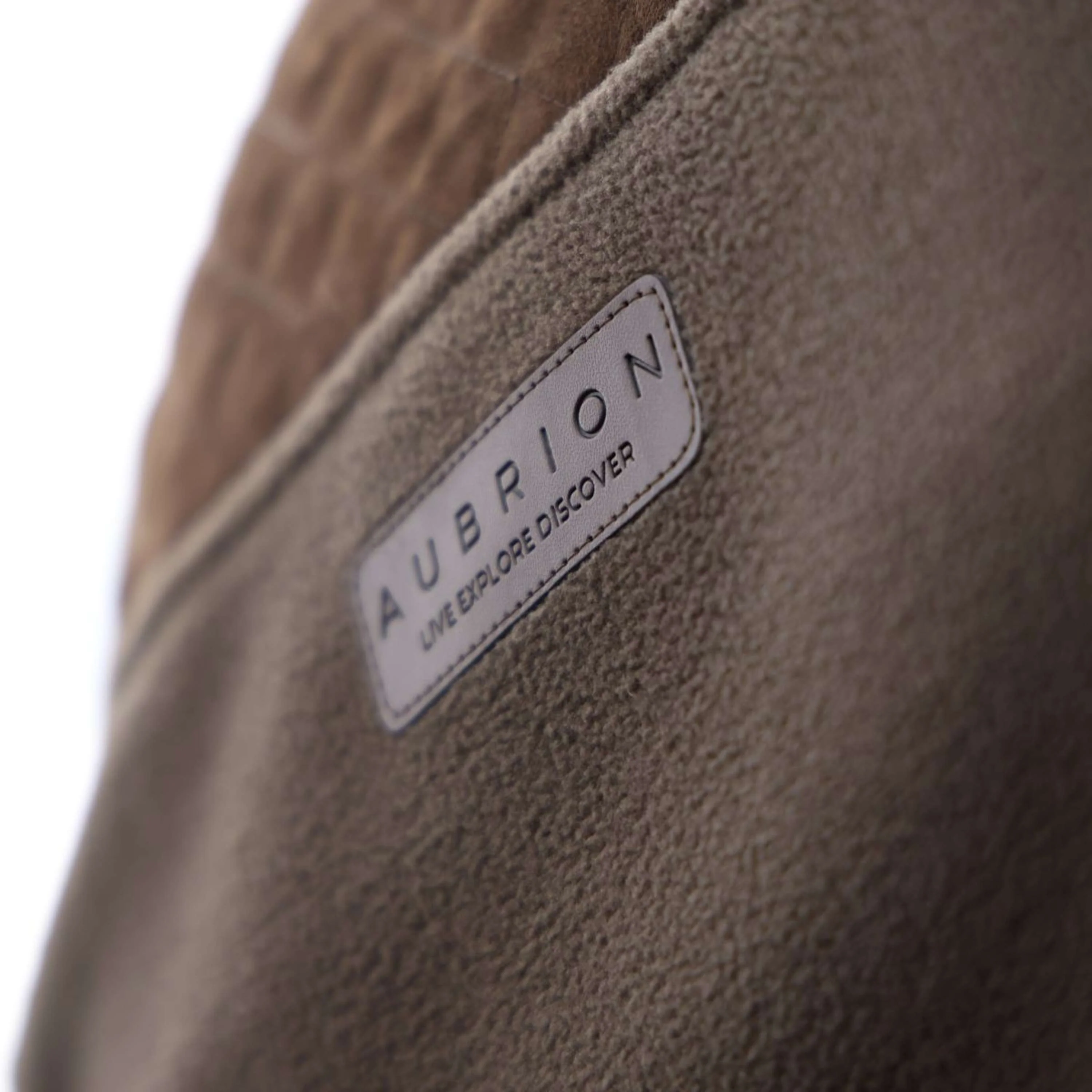 Aubrion by Shires Pull Heritage Fleece Olive foncé - Image 3