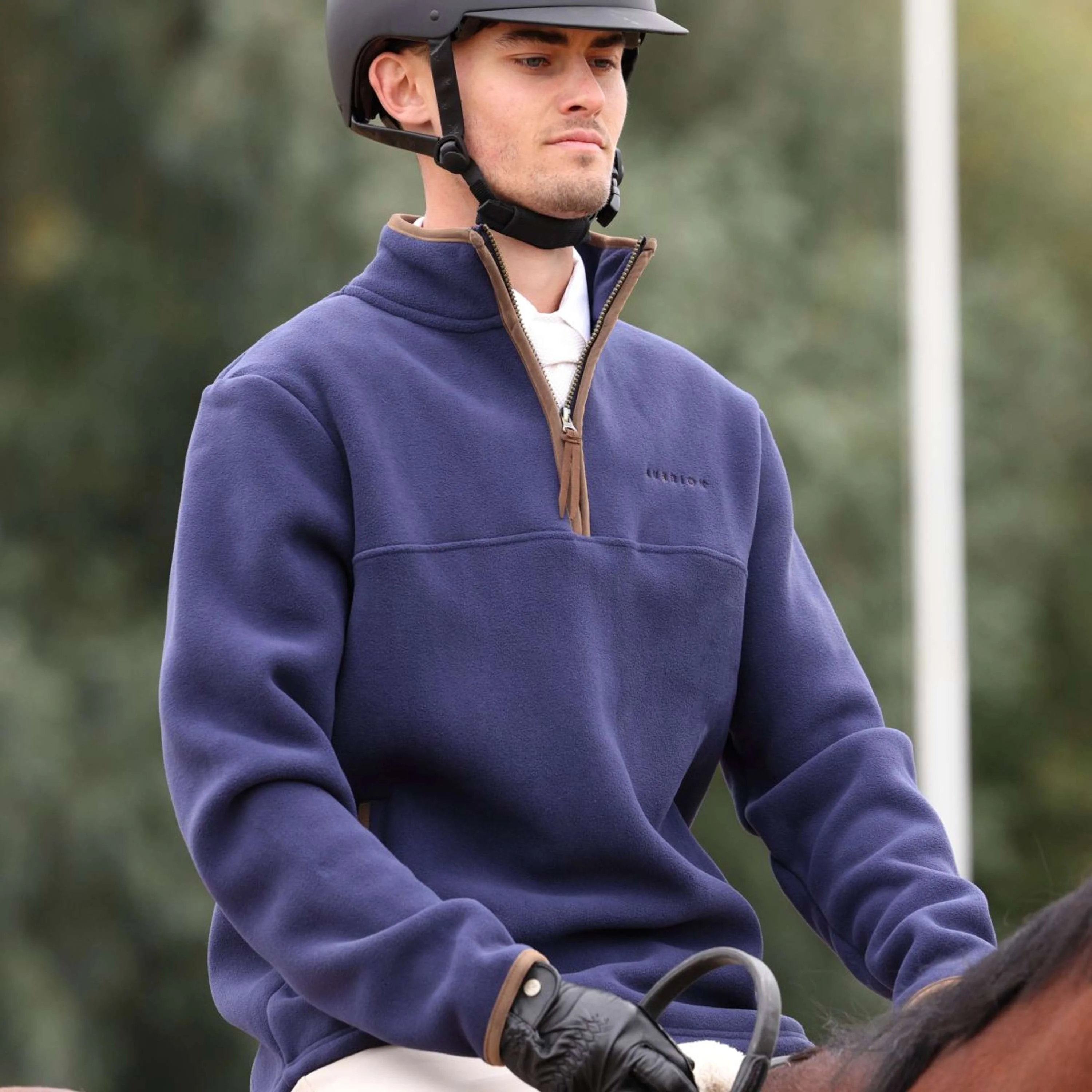 Aubrion by Shires Pull Original Fleece Hommes Marin - Image 10