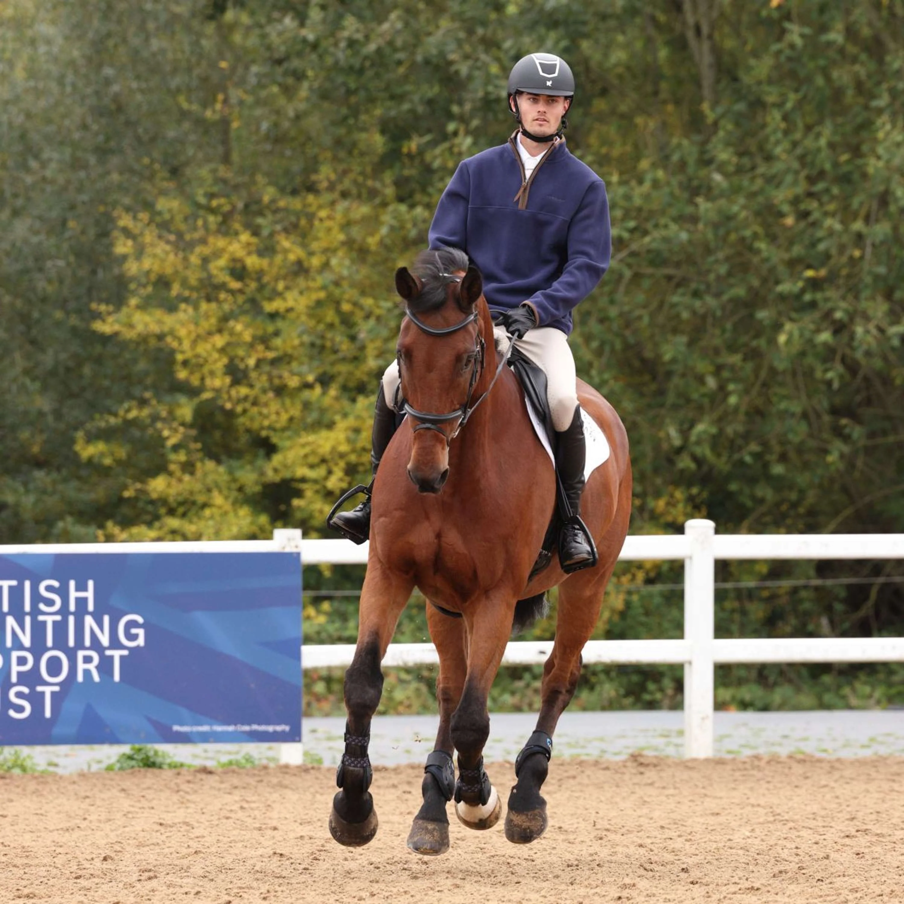 Aubrion by Shires Pull Original Fleece Hommes Marin - Image 15