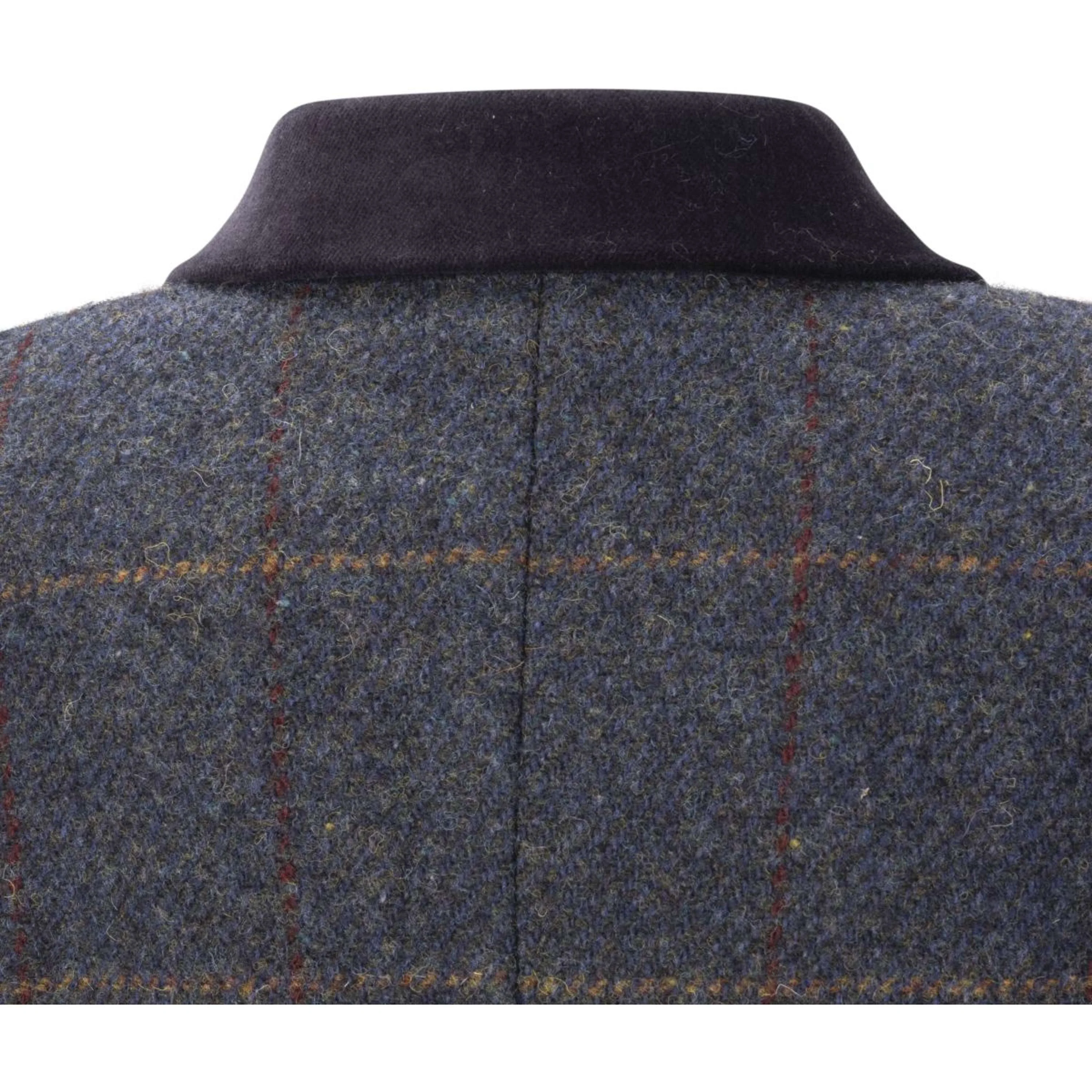 Aubrion by Shires Veste de Concours Saratoga Enfants Juniper Navy Check - Image 12