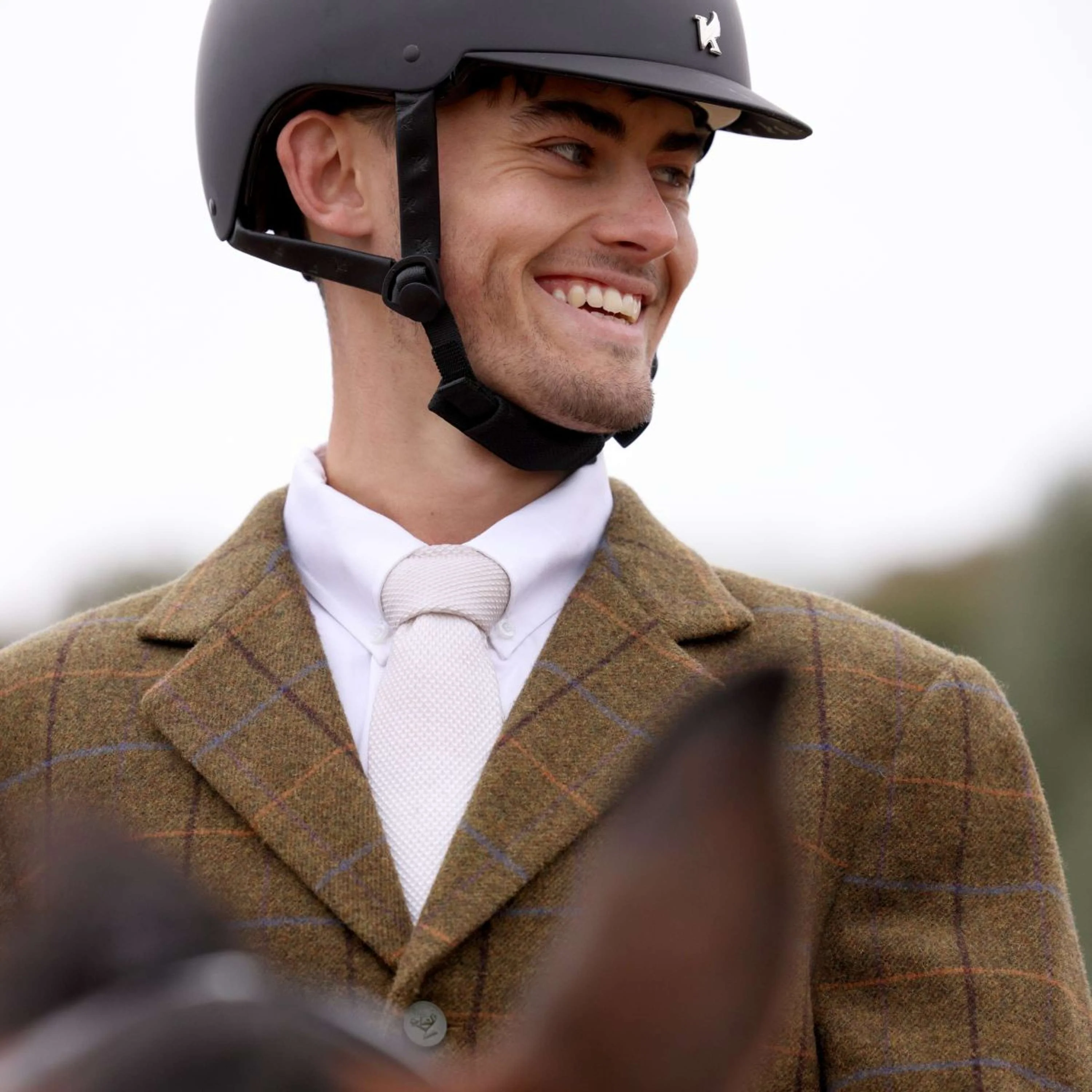 Aubrion by Shires Veste de Concours Saratoga Hommes Chêne Brun Check - Image 8