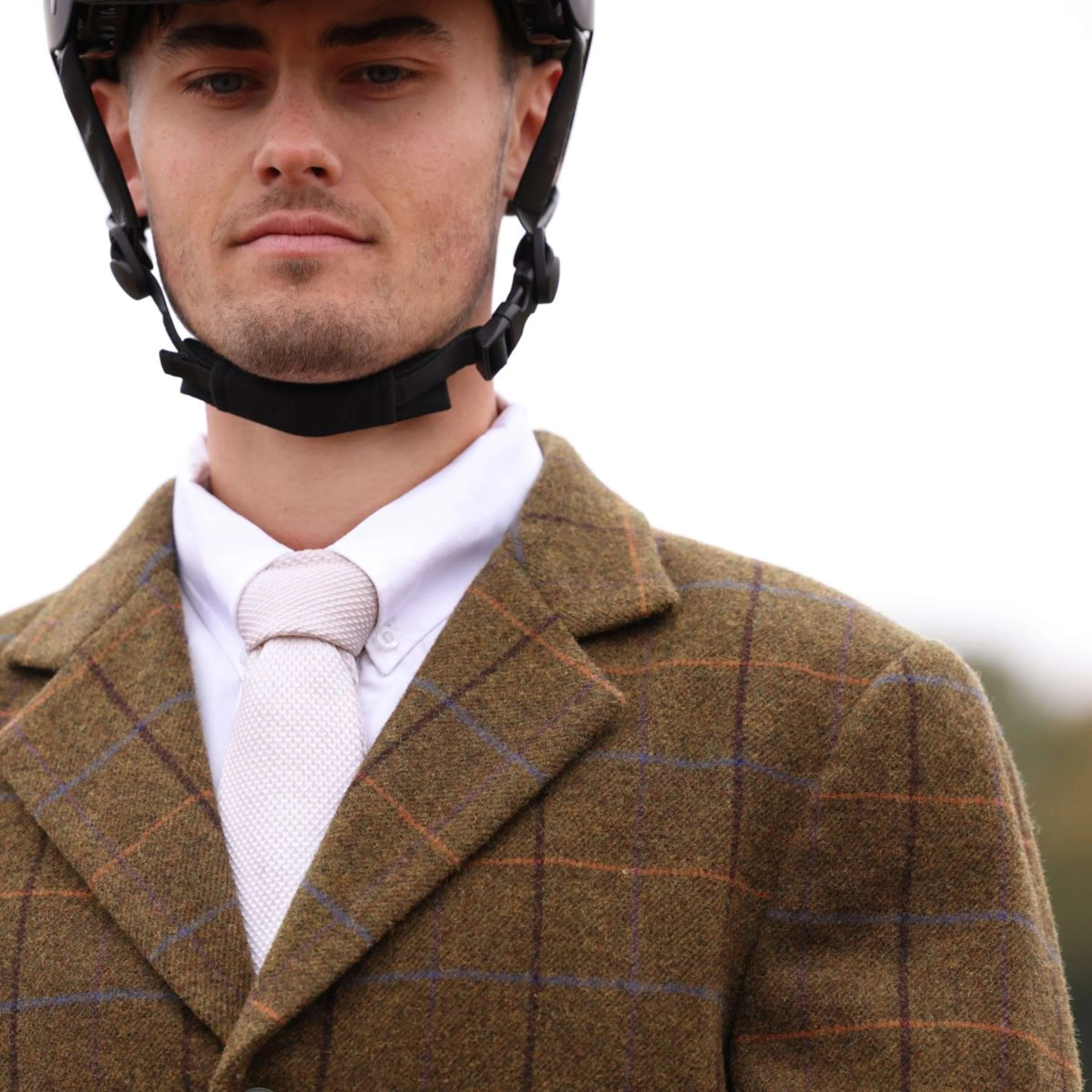 Aubrion by Shires Veste de Concours Saratoga Hommes Chêne Brun Check - Image 9