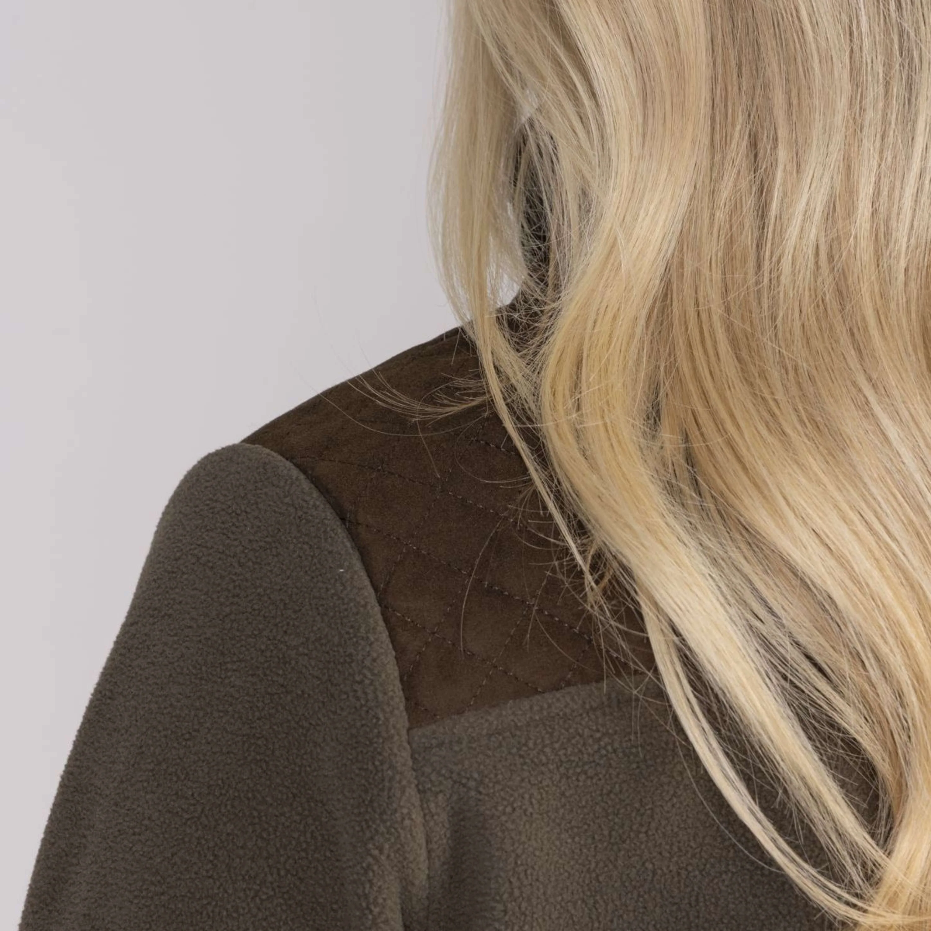 Aubrion by Shires Veste Heritage Fleece Olive foncé - Image 47