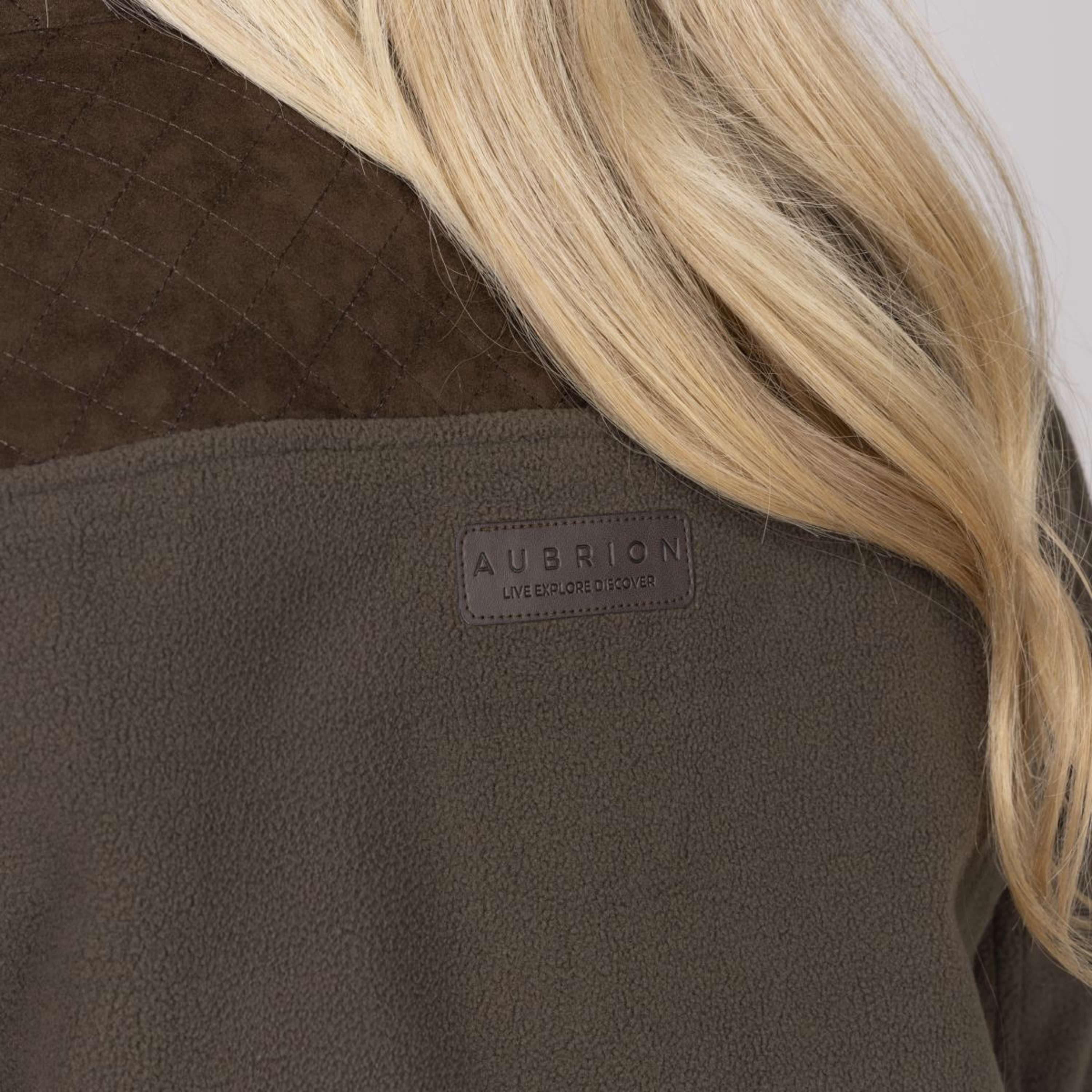 Aubrion by Shires Veste Heritage Fleece Olive foncé - Image 49