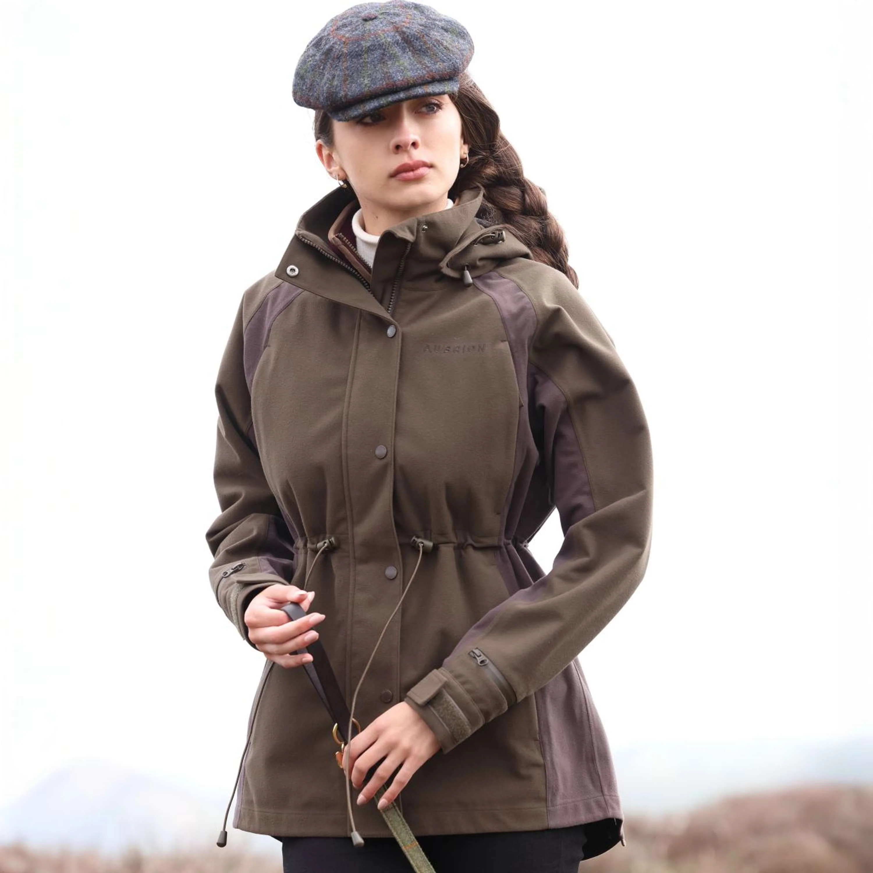 Aubrion by Shires Veste Heritage Olive foncé - Image 13