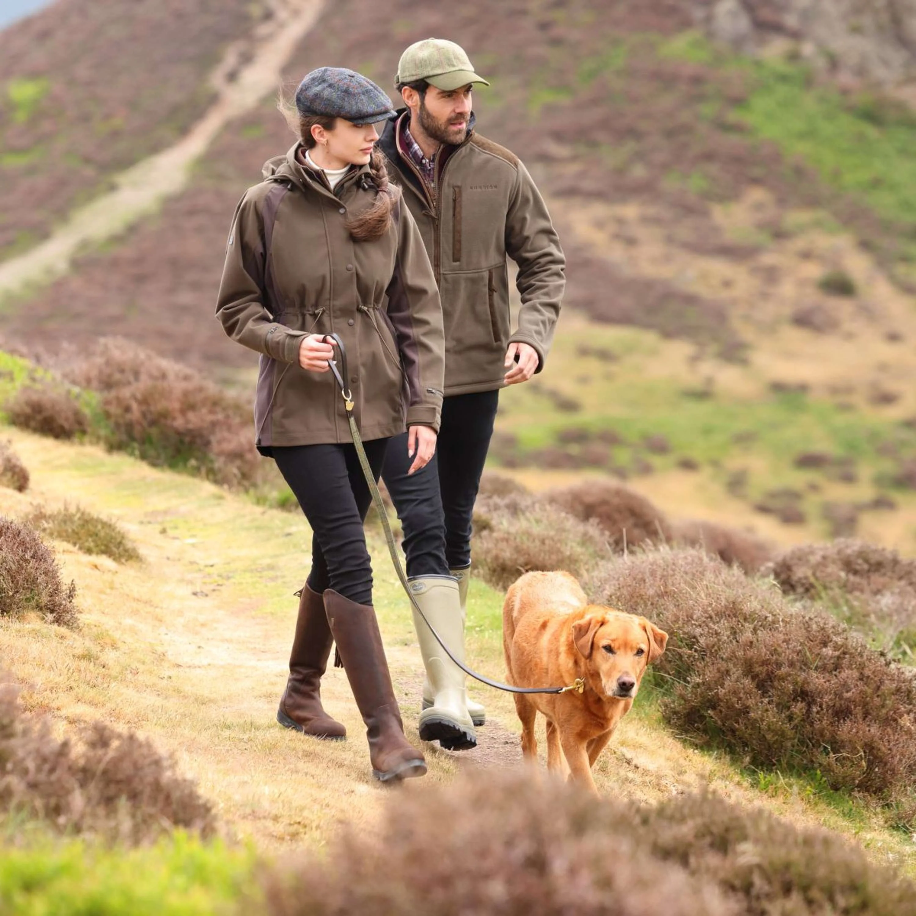 Aubrion by Shires Veste Heritage Olive foncé - Image 3