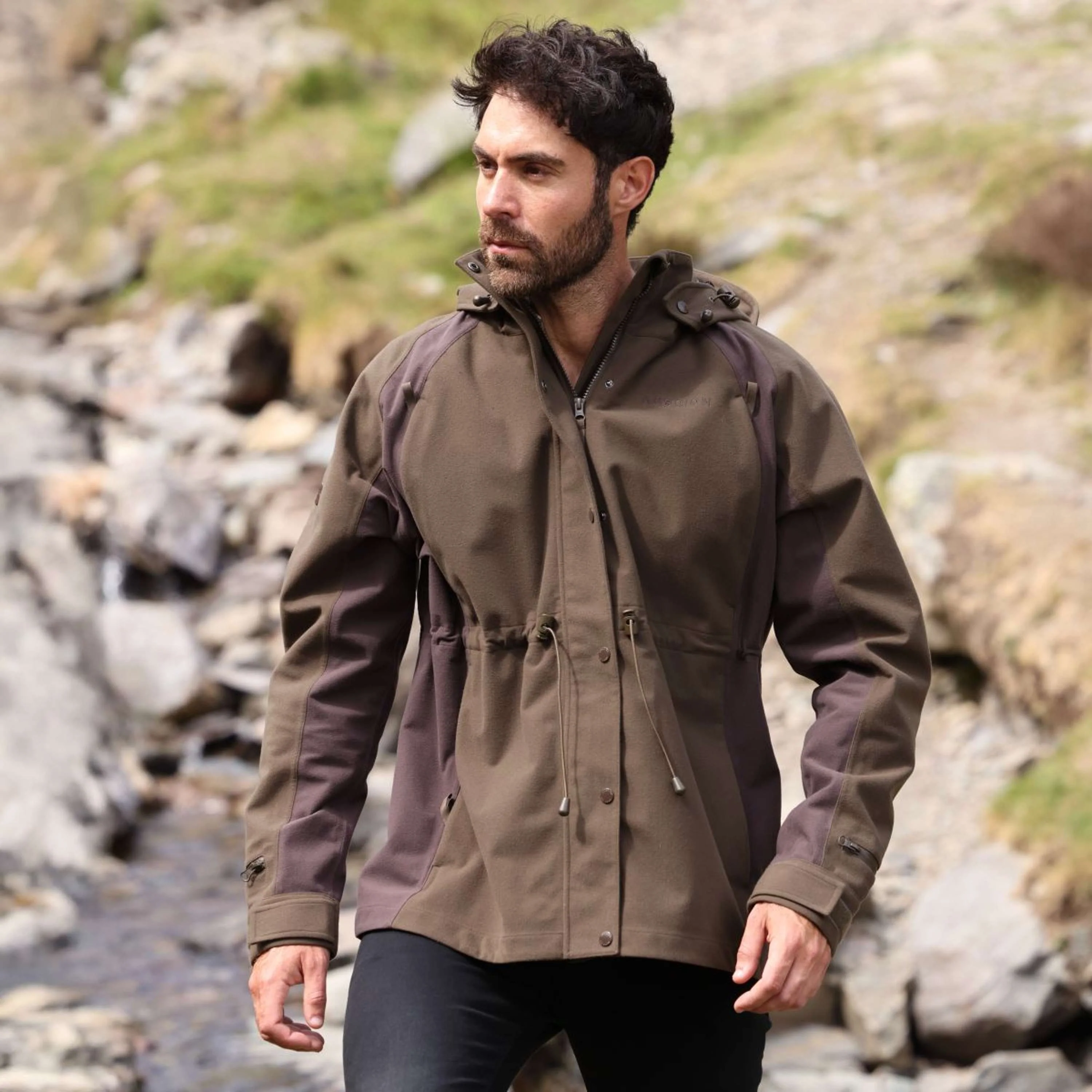Aubrion by Shires Veste Heritage Olive foncé - Image 34