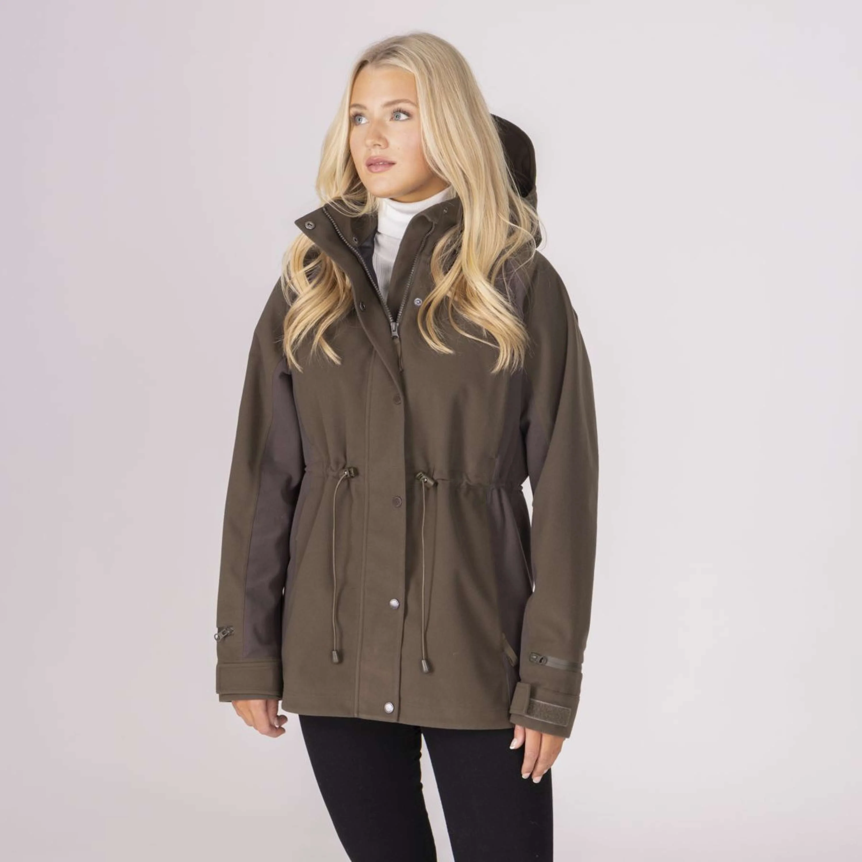 Aubrion by Shires Veste Heritage Olive foncé - Image 41