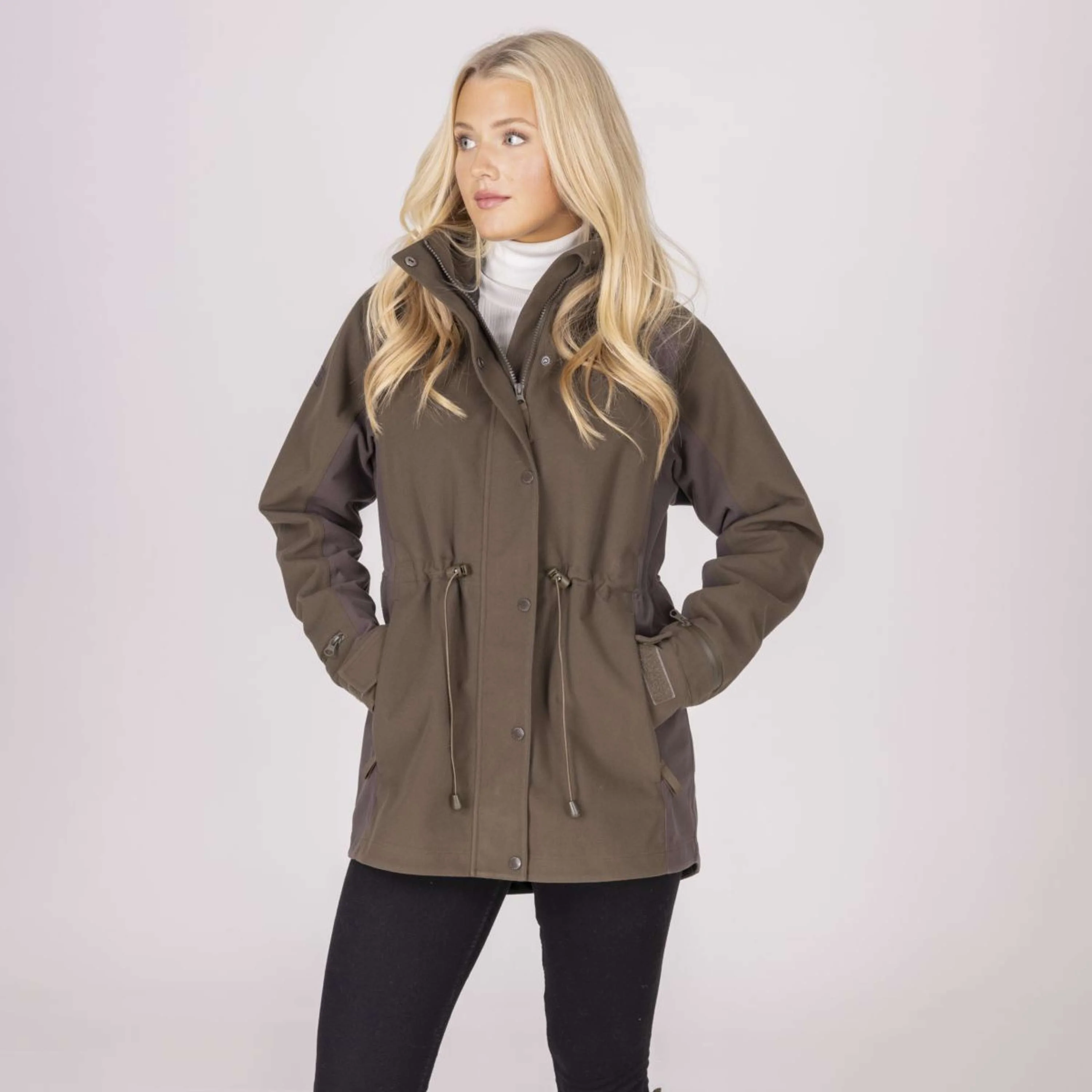 Aubrion by Shires Veste Heritage Olive foncé - Image 42