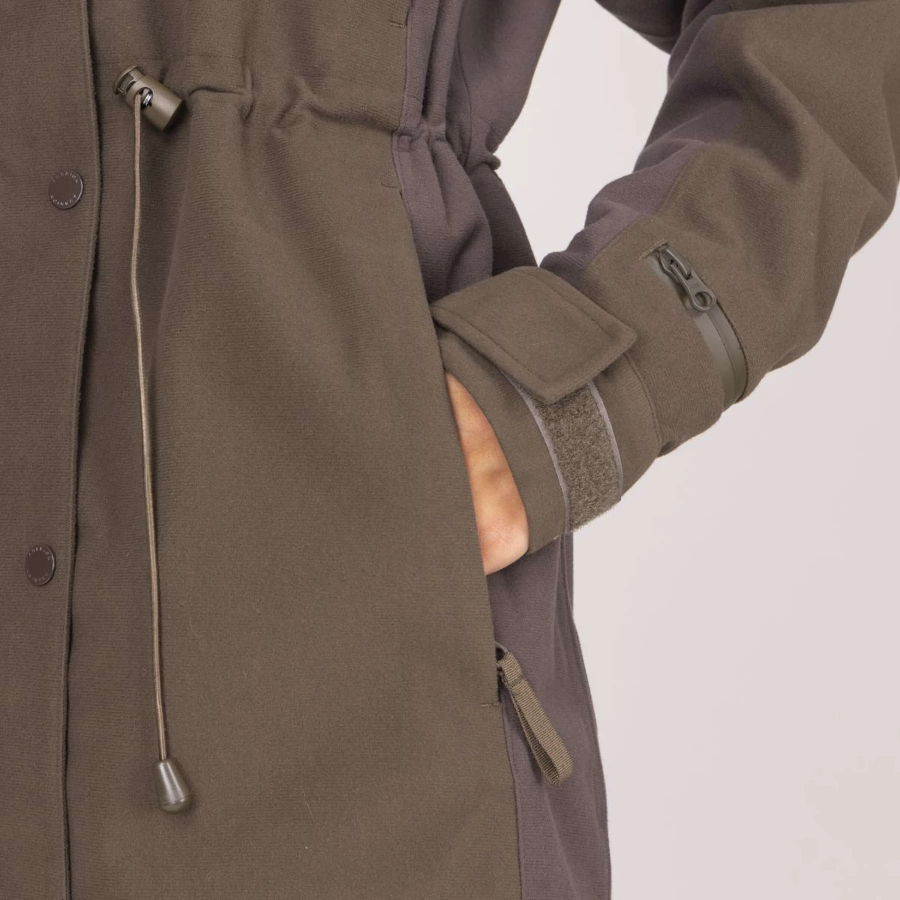 Aubrion by Shires Veste Heritage Olive foncé - Image 53