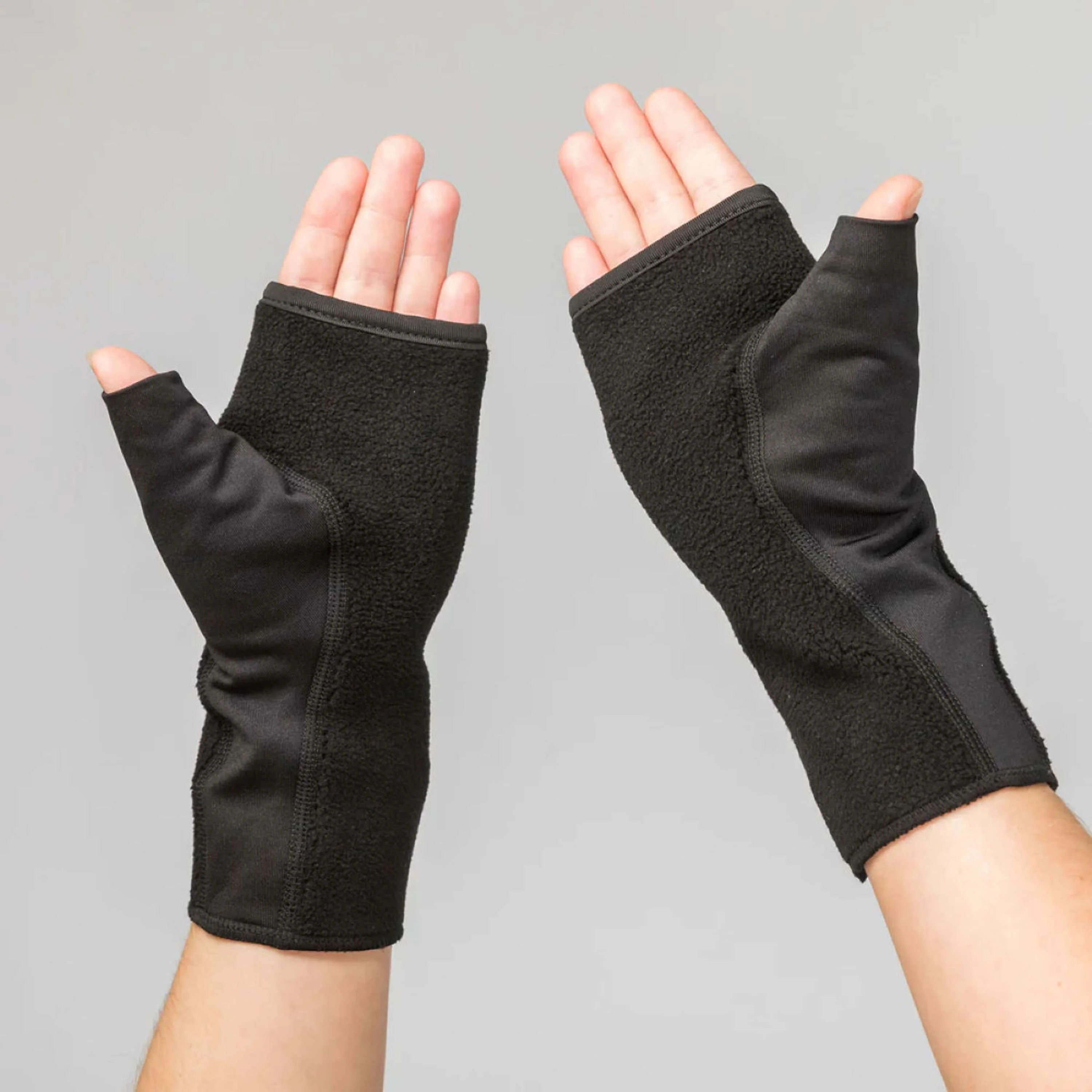 Back on Track Gants Gloria sans Doigts Noir - Image 2