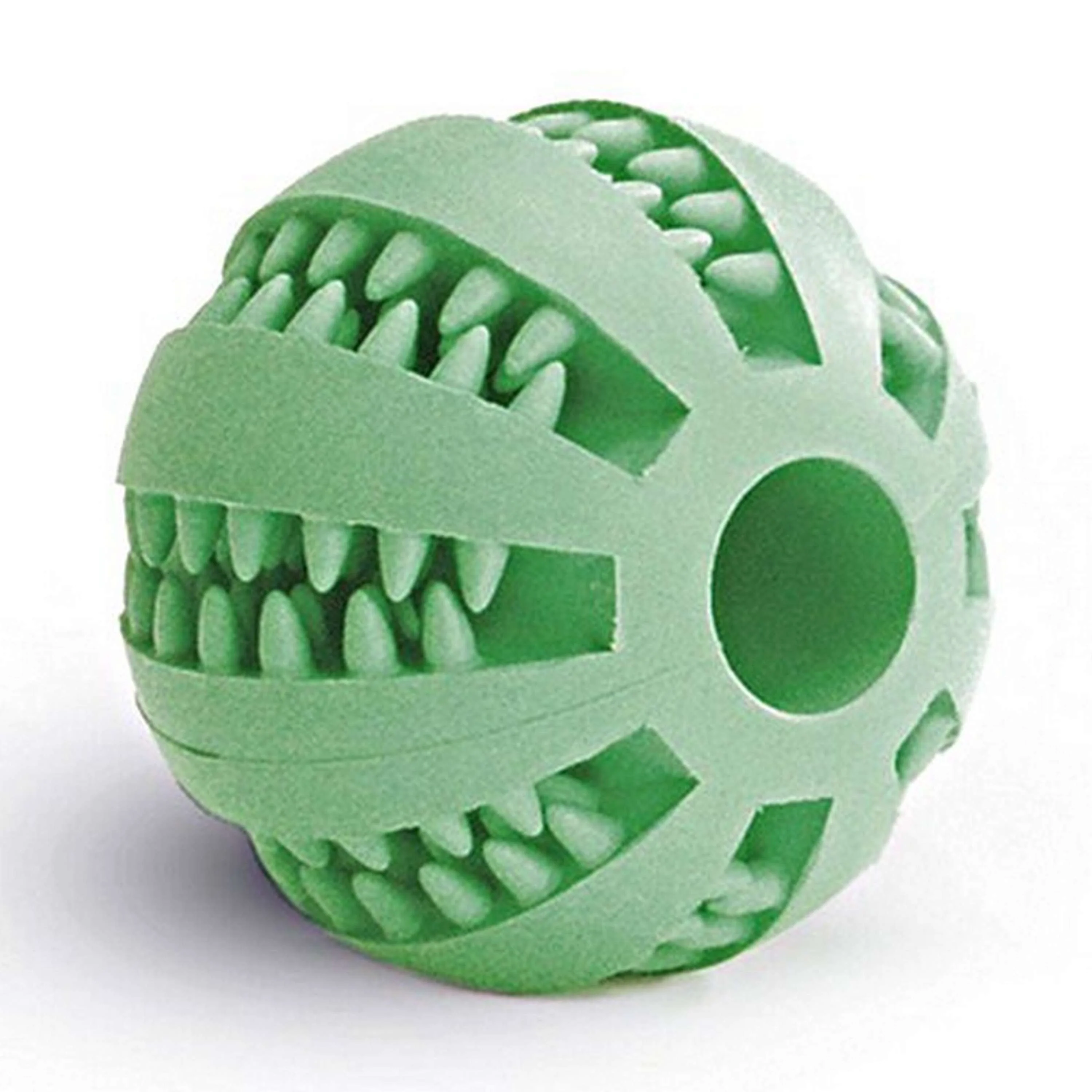 Beeztees Balle de Massage Caoutchouc pour Dents Menthe - Image 2