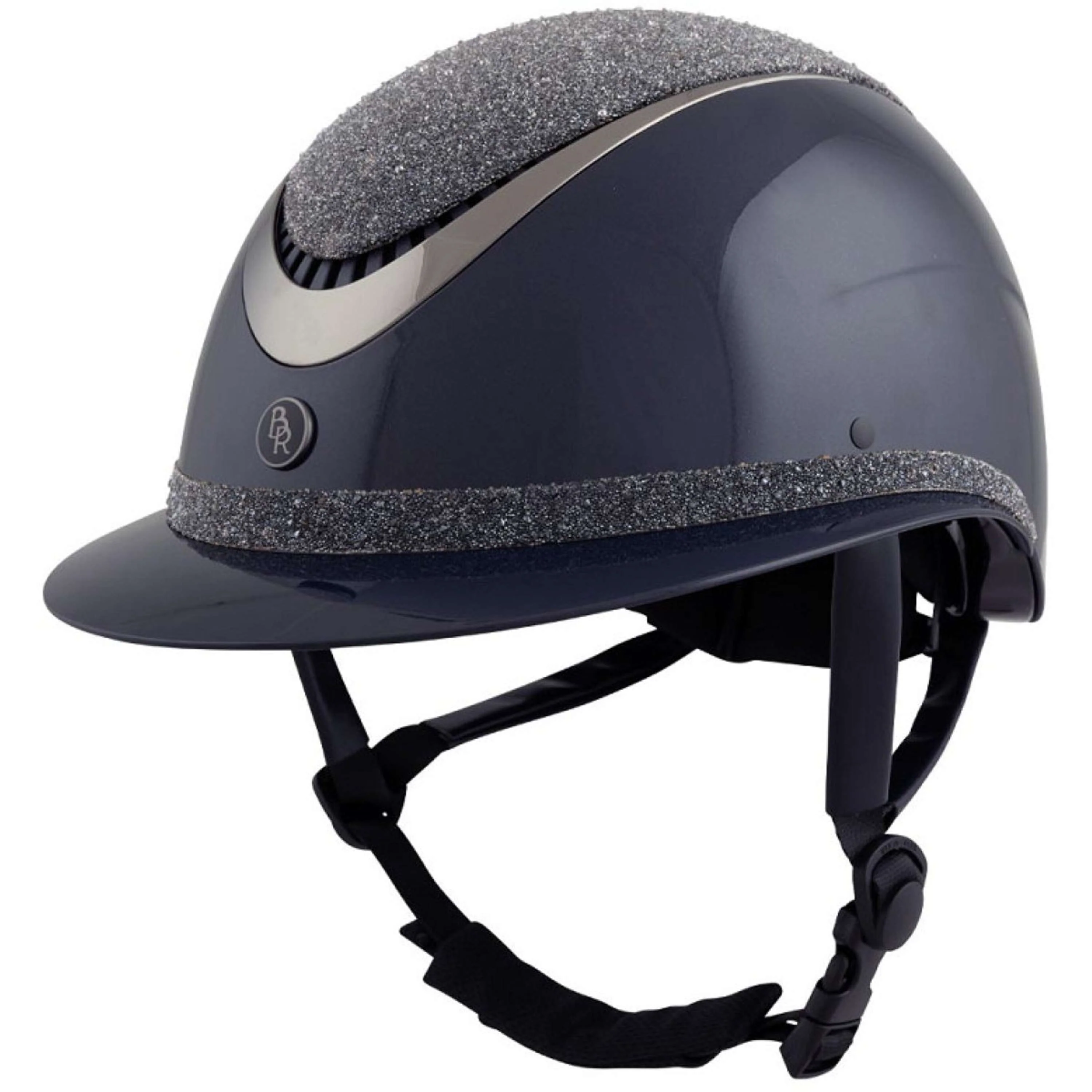 BR Bombe Theta Plus Dazzling Glamourous Glossy Navy/Gunmetal