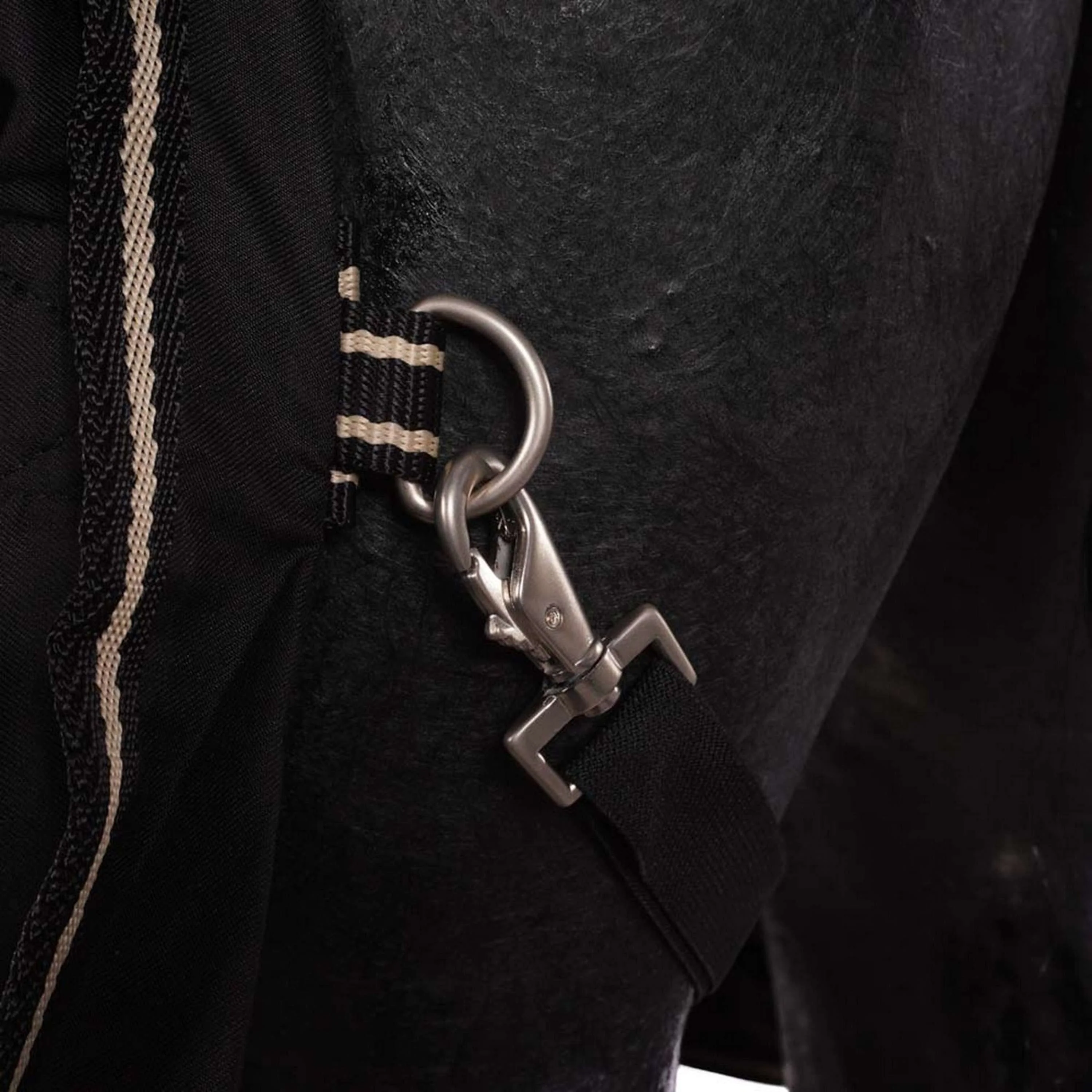 BR Couverture Classic Coton Noir - Image 8