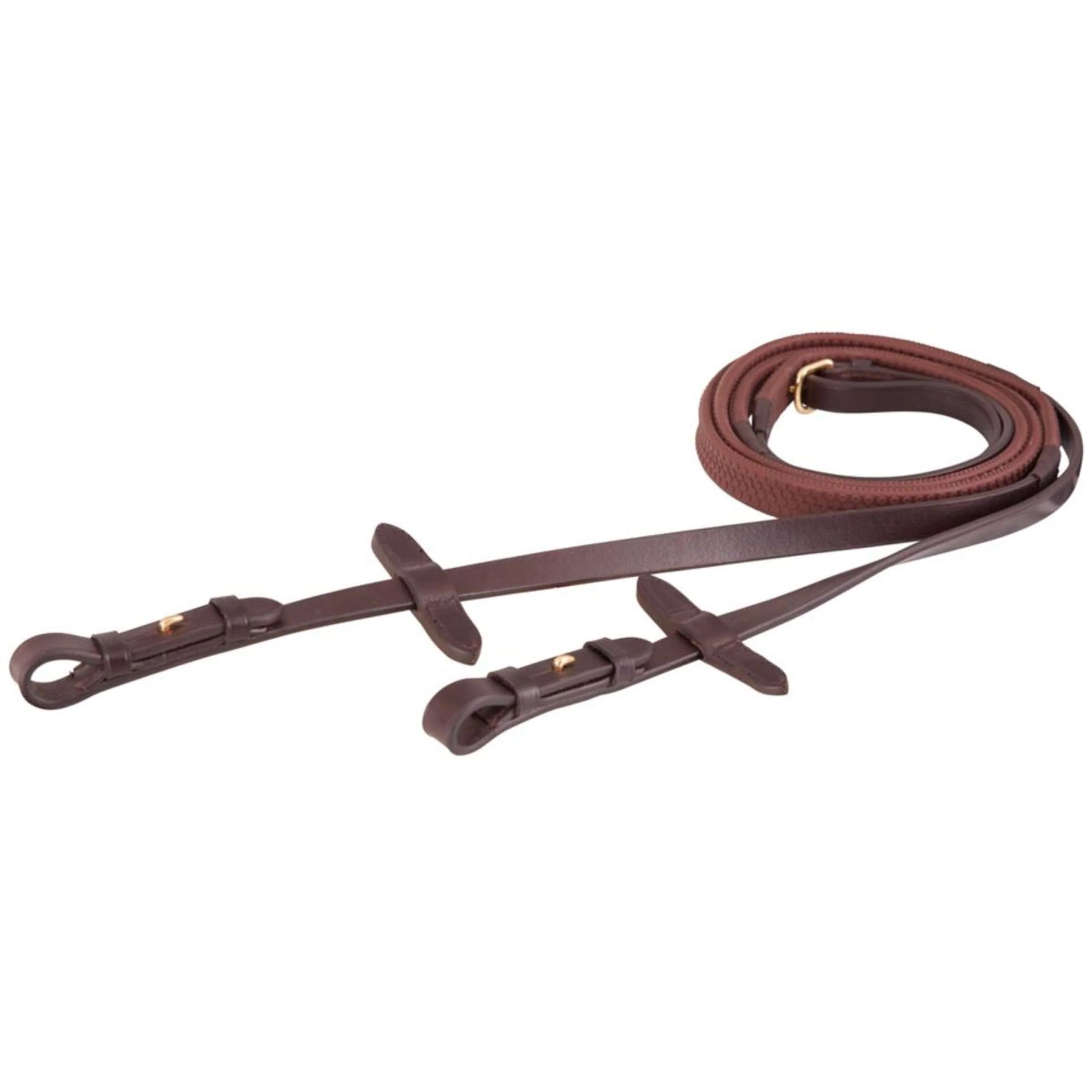 BR Rênes Eventa Pro Grip 16mm Blind Marron/or - Image 3