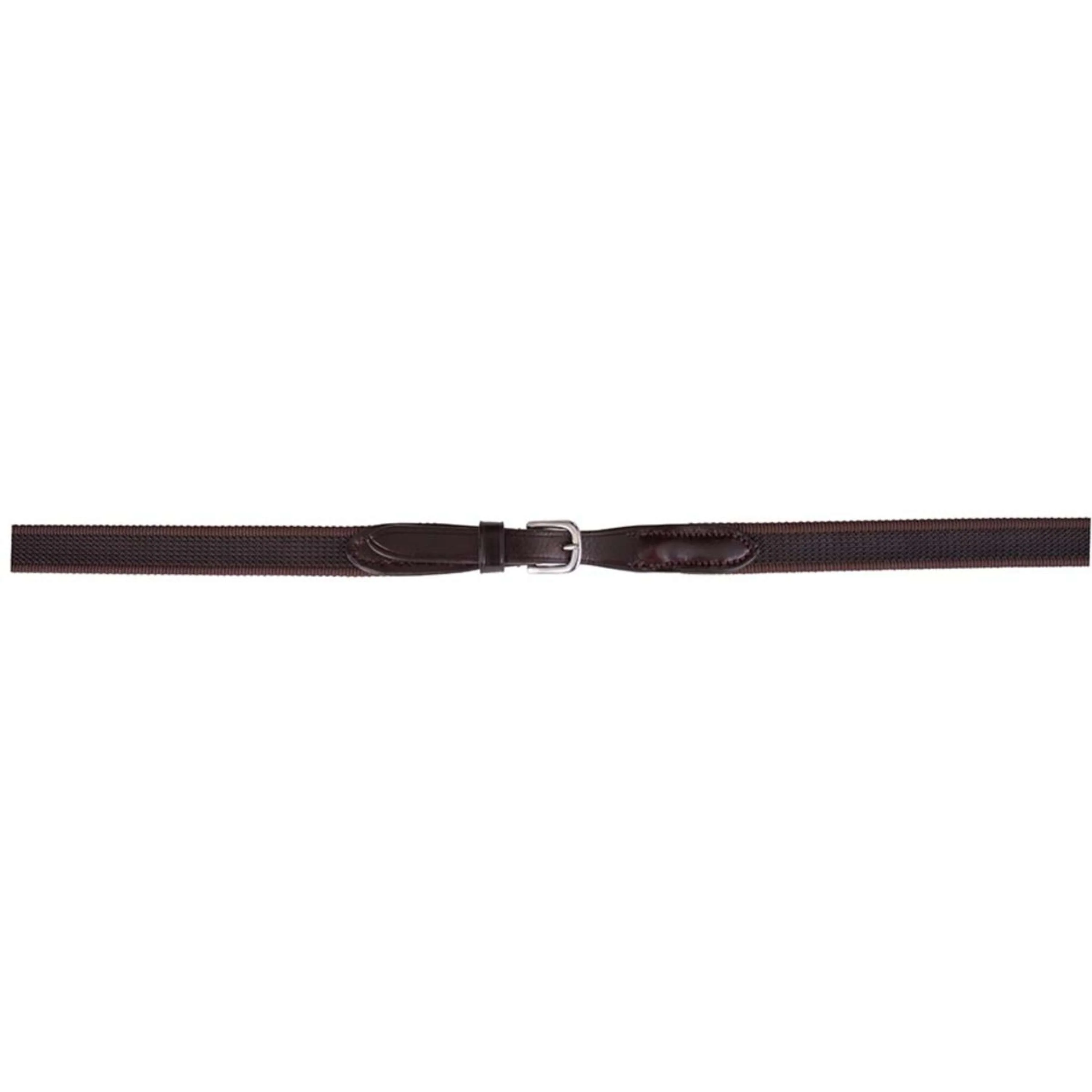BR Rênes Linge 19mm Antidérapant Fermeture E Marron/Argent - Image 2