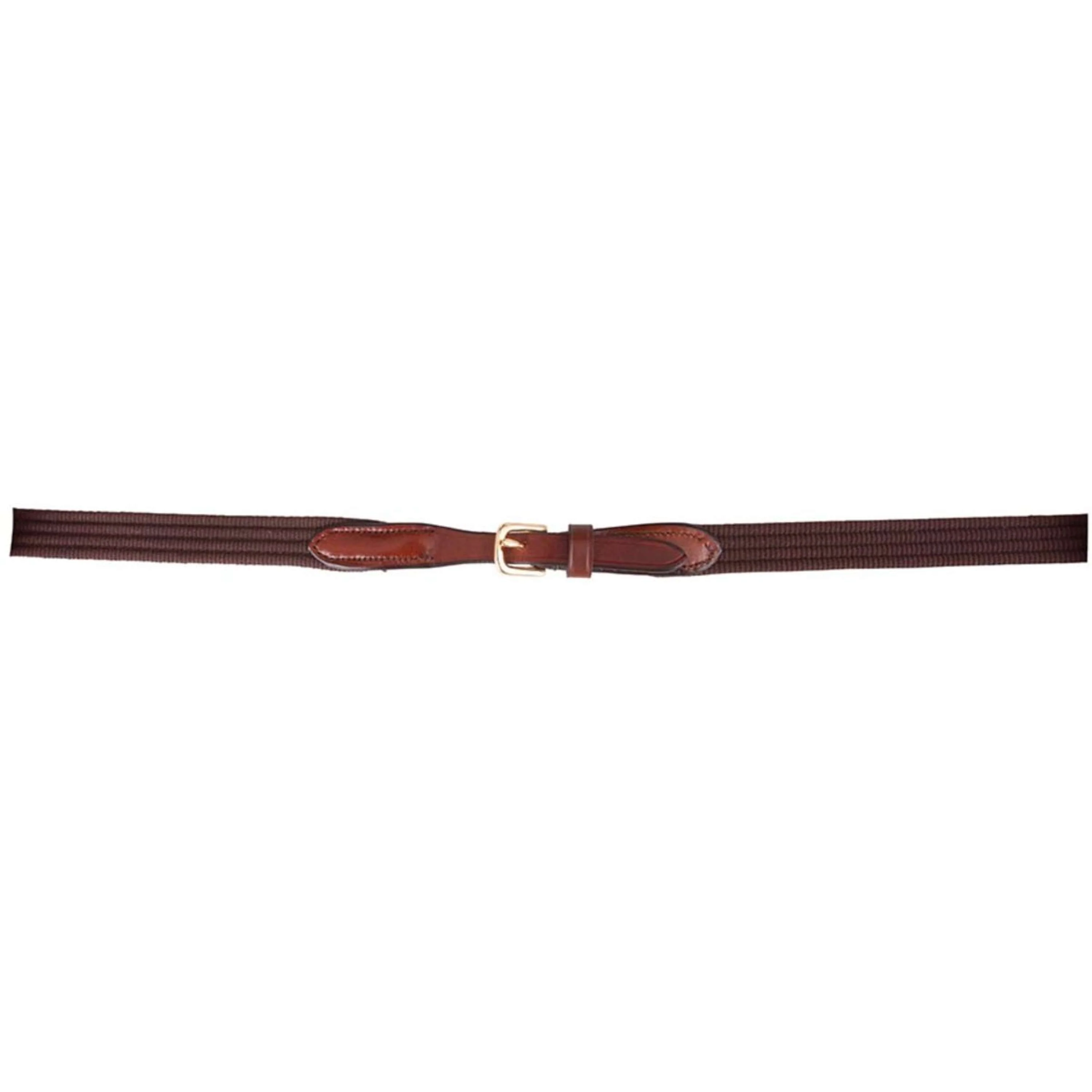 BR Rênes Linge 19mm Boucles Rondes Tobacco/gold - Image 2