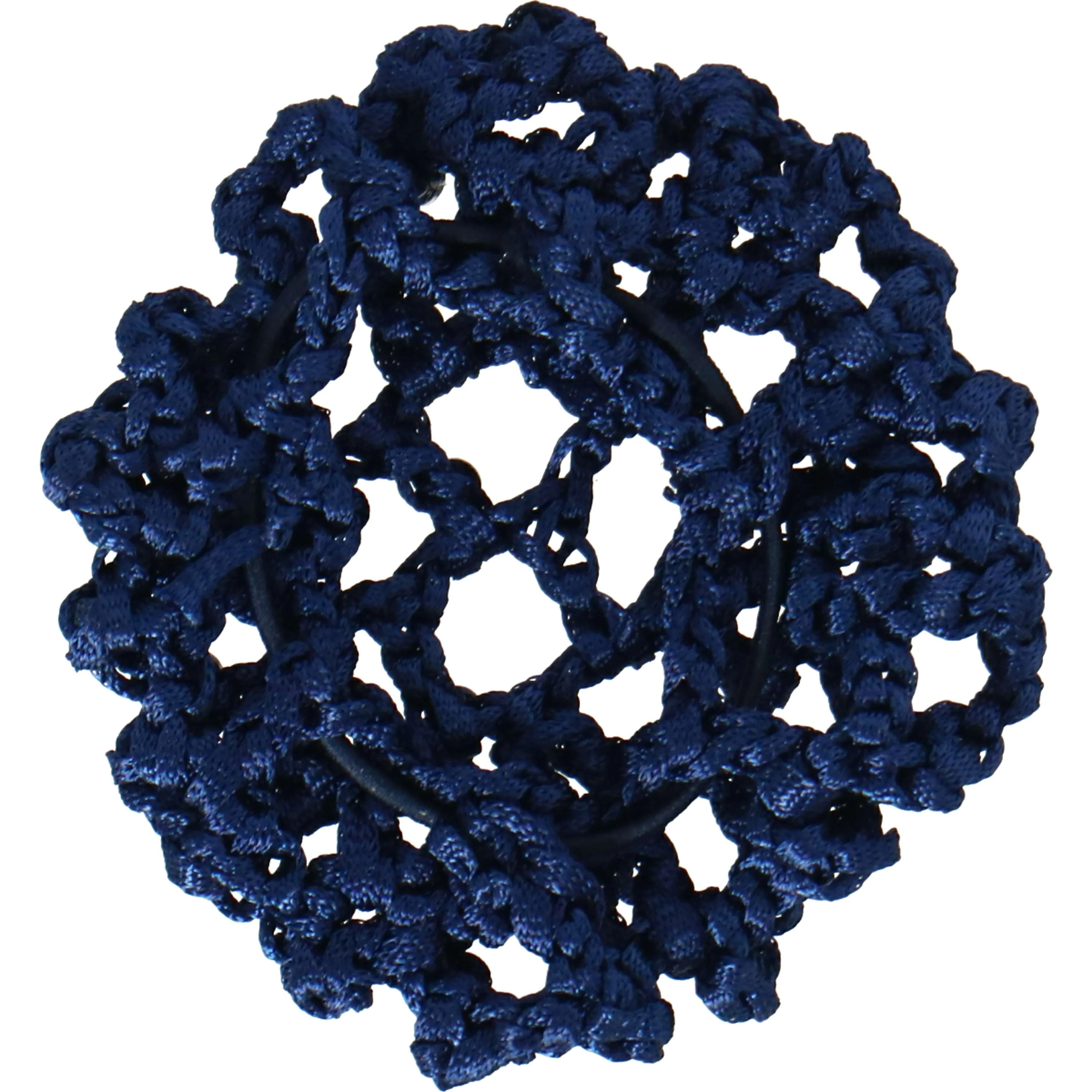 BR Filet à Cheveux avec Grandes Mailles et Pierres Diamant Bleu - Image 2