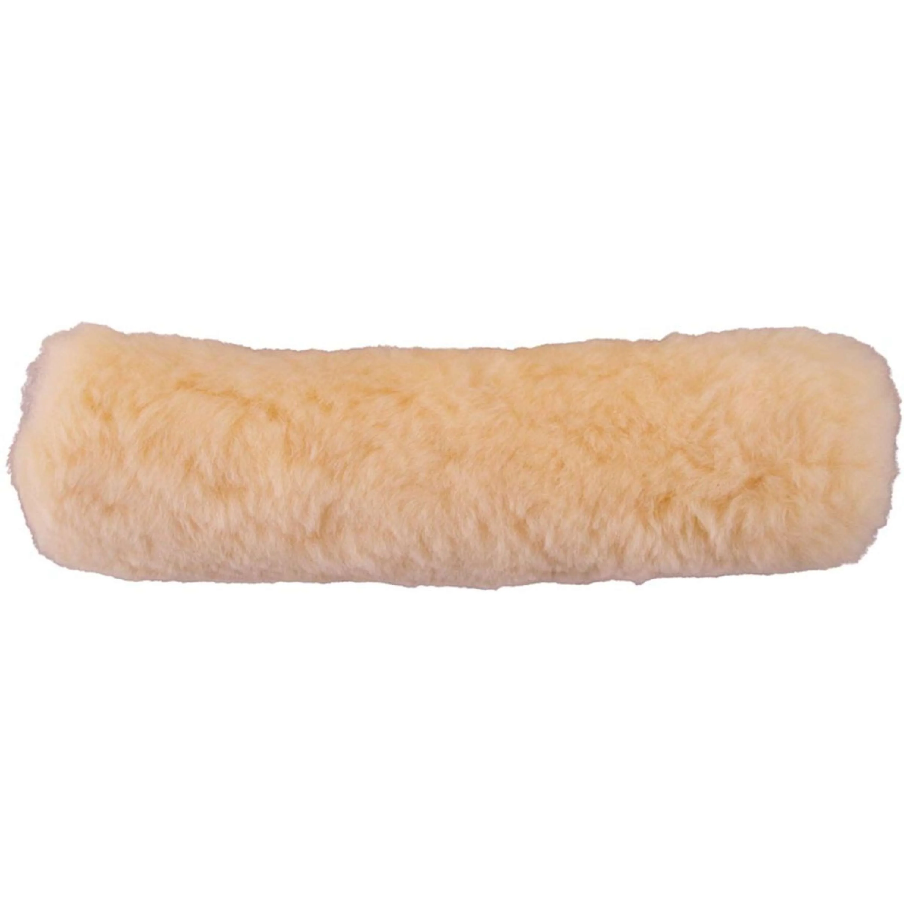 BR Fourreau Muserolle Peau de mouton avec Velcro Nature