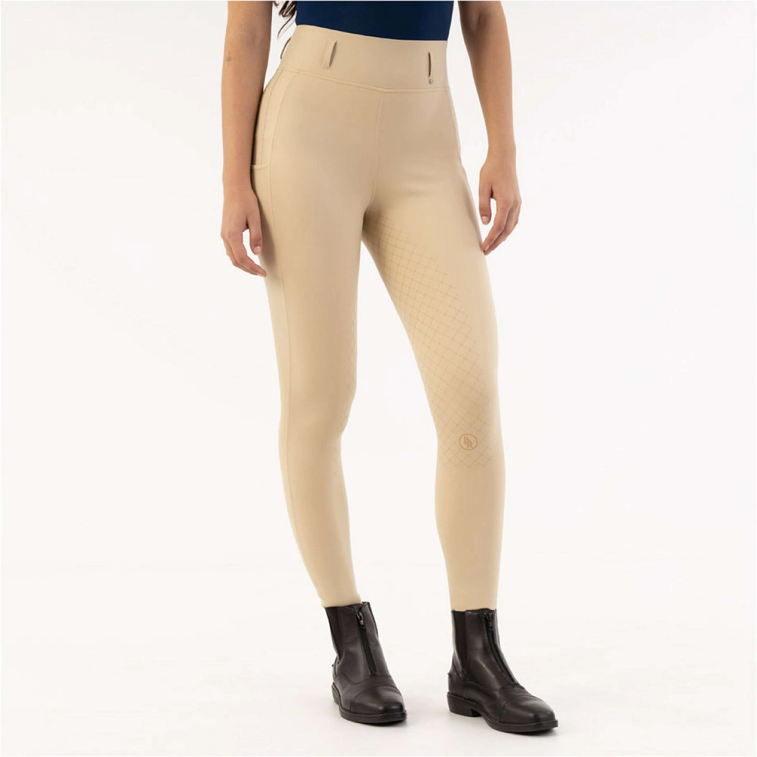 BR Legging d'Équitation Kelly Full Grip Safari