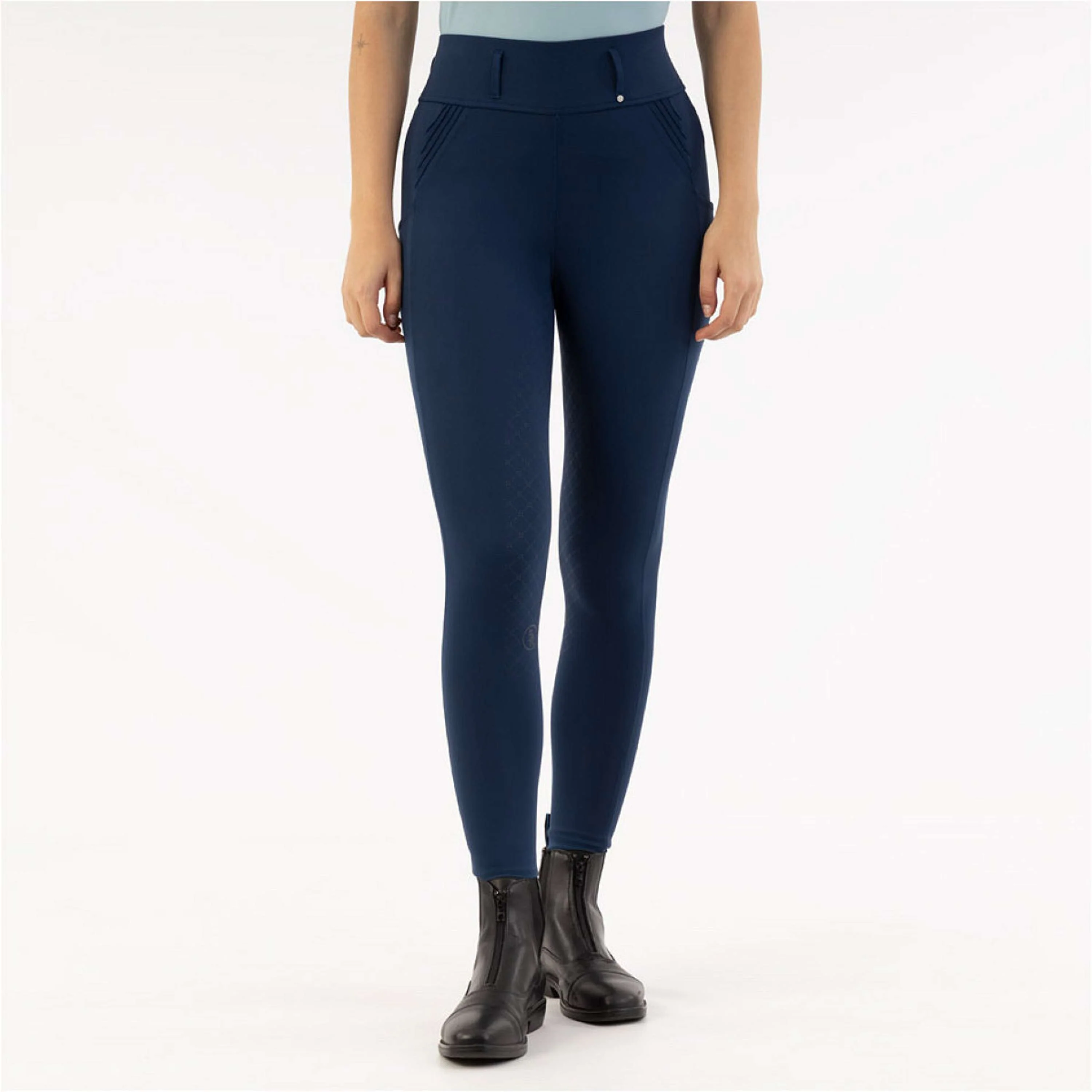 BR Legging d'Équitation Krista Full Grip Pageant Blue