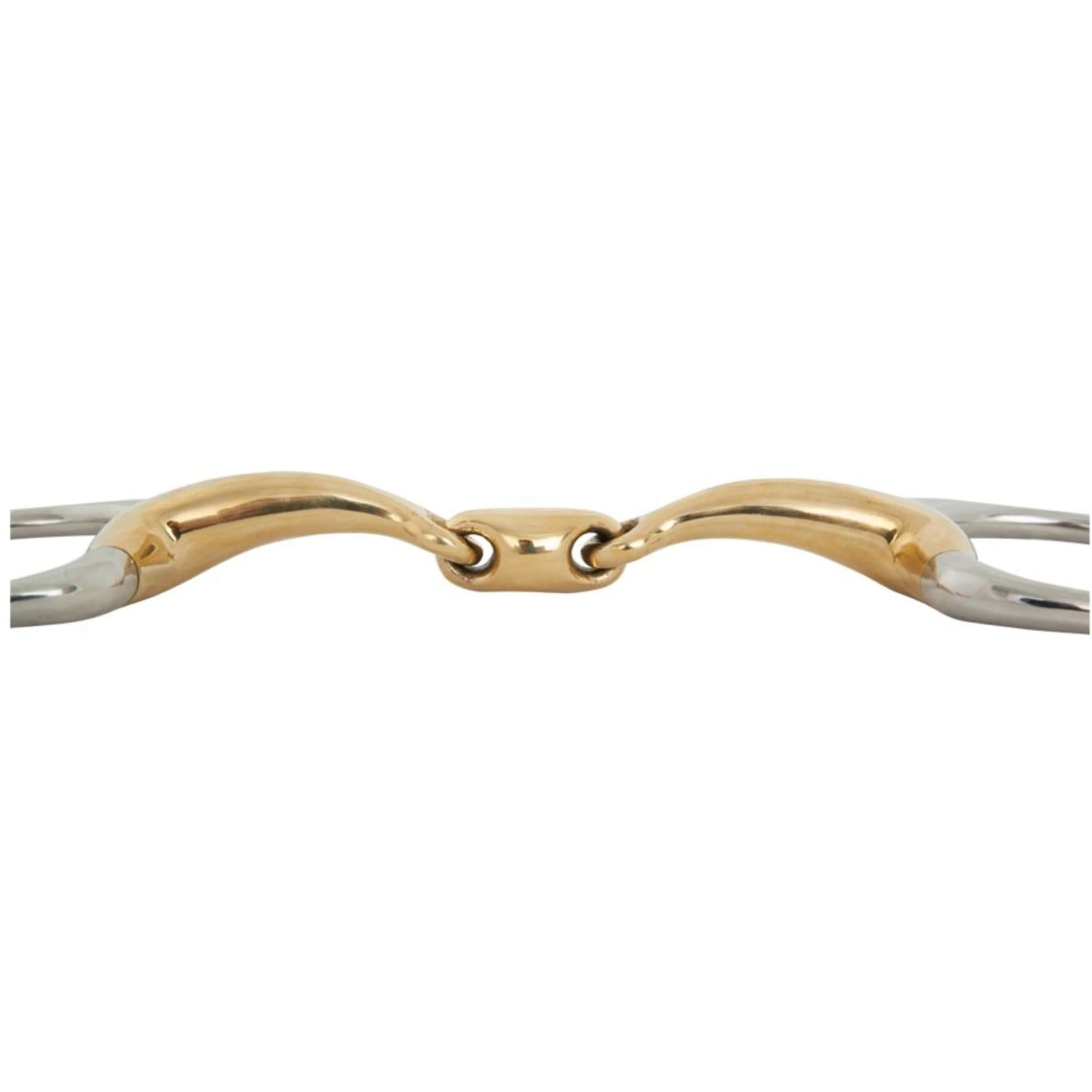 BR Mors à Olive Soft Contact Courbé Double Brisure 12mm Anneau 65mm - Image 2