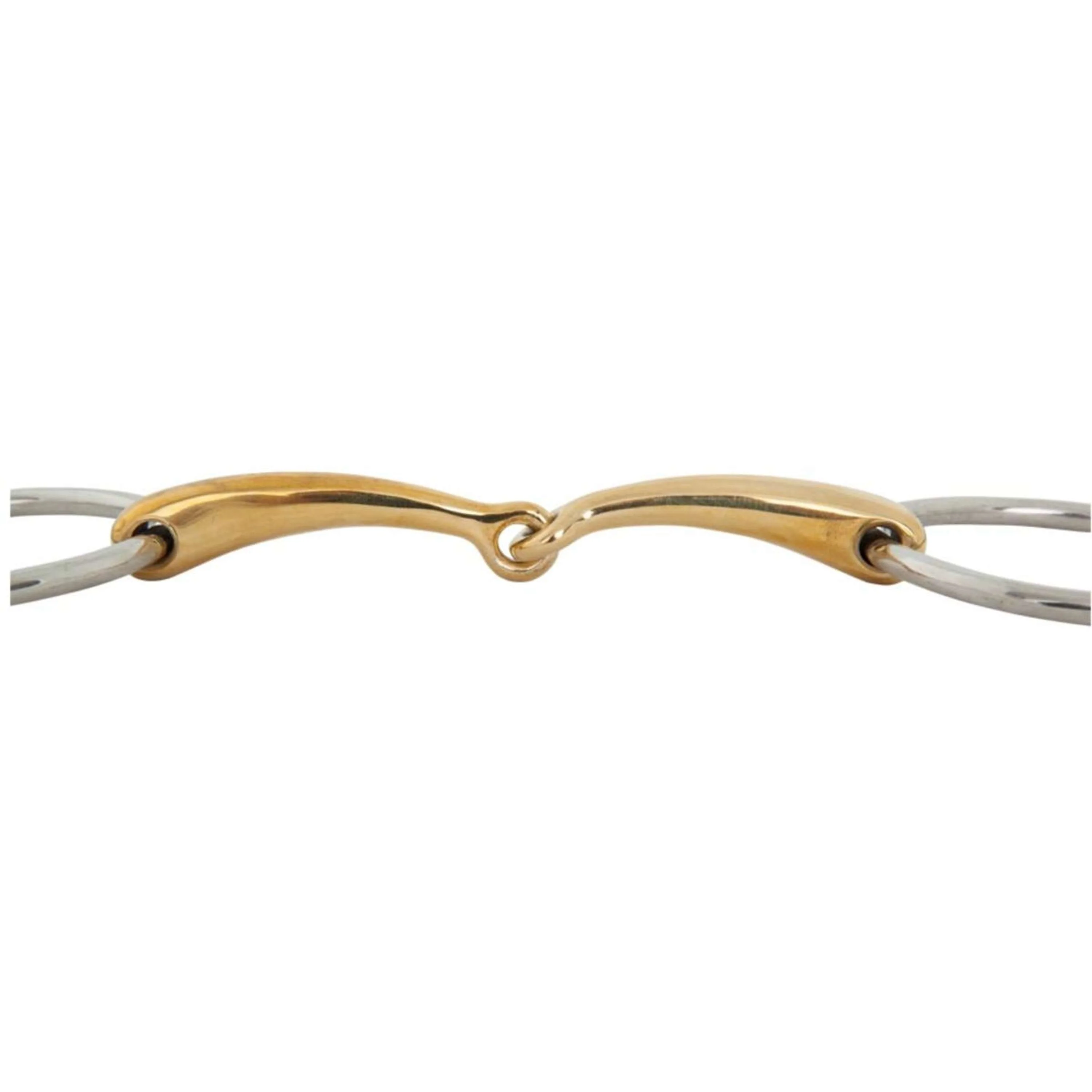 BR Mors de Filet Caoutchouc Soft Contact Courbé 16mm - Image 2