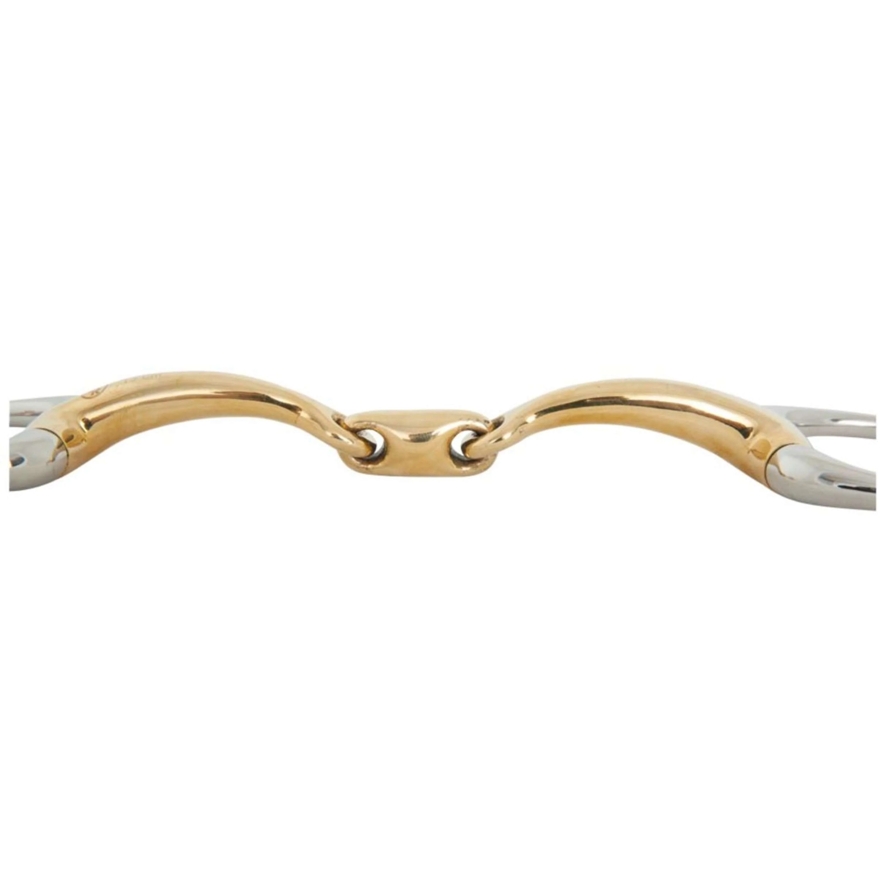 BR Mors de Filet Olive Soft Contact Double Brisure 10mm - Image 2