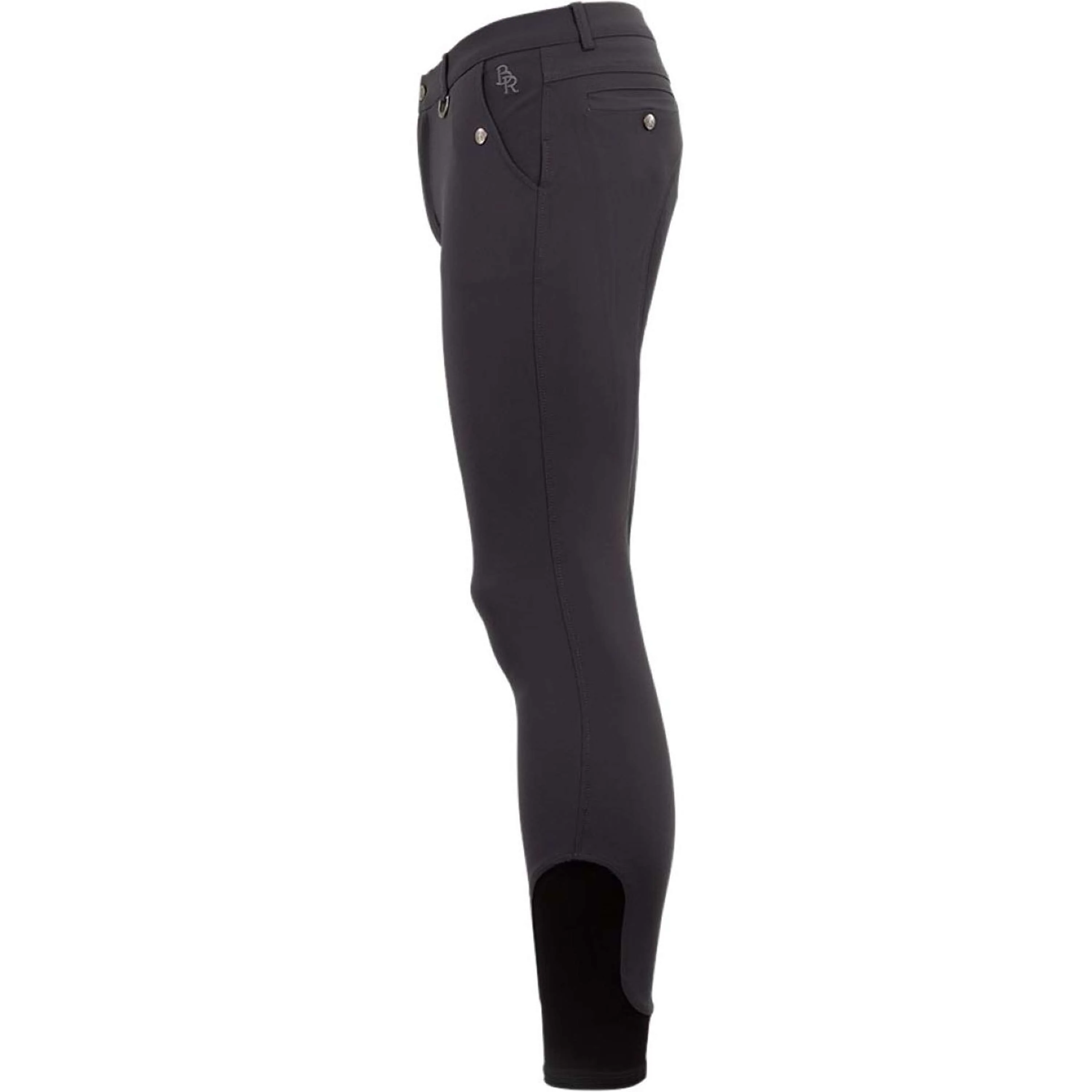 BR Pantalon d'Équitation Maikel Silicone Genouillères Marin foncé - Image 3