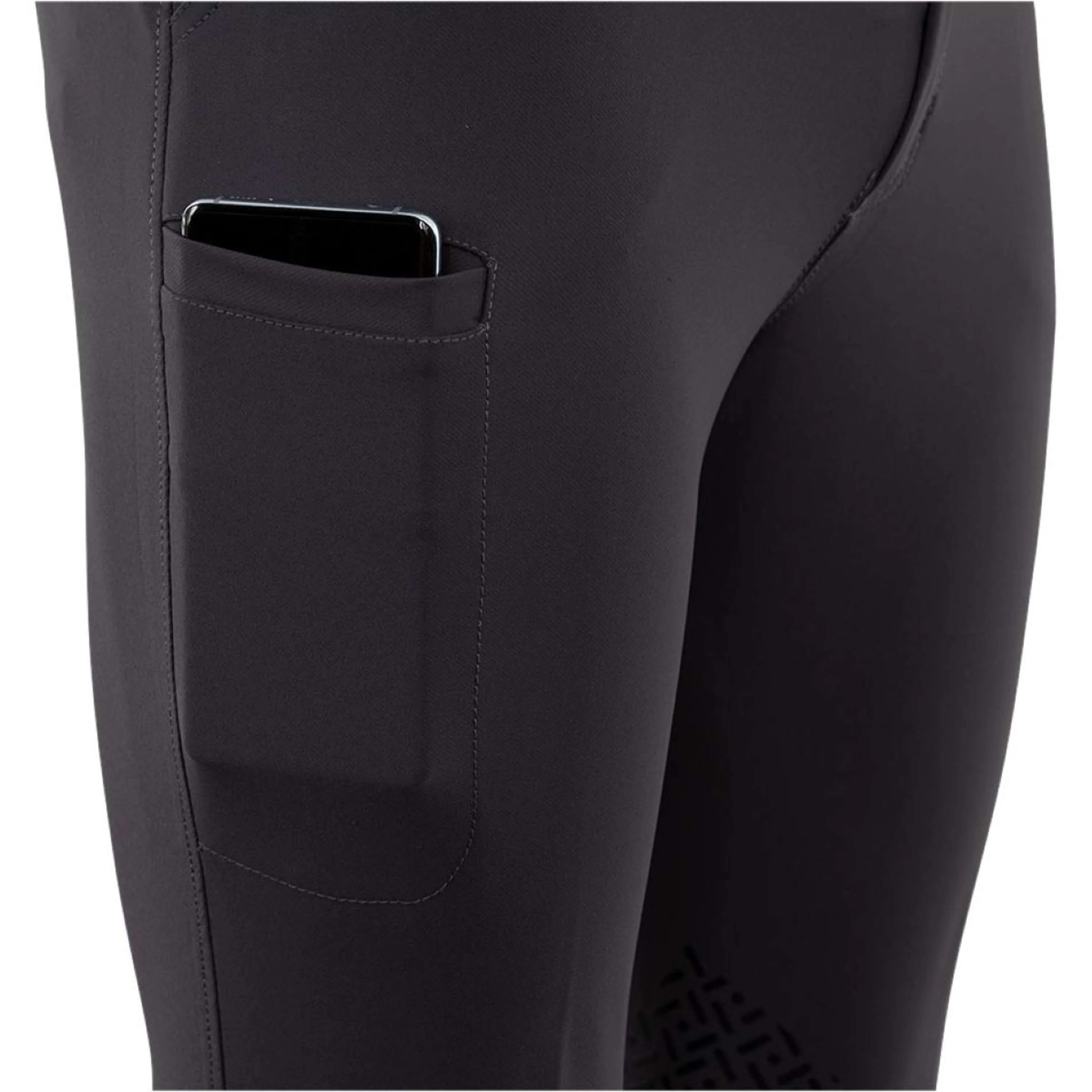 BR Pantalon d'Équitation Maikel Silicone Genouillères Marin foncé - Image 4