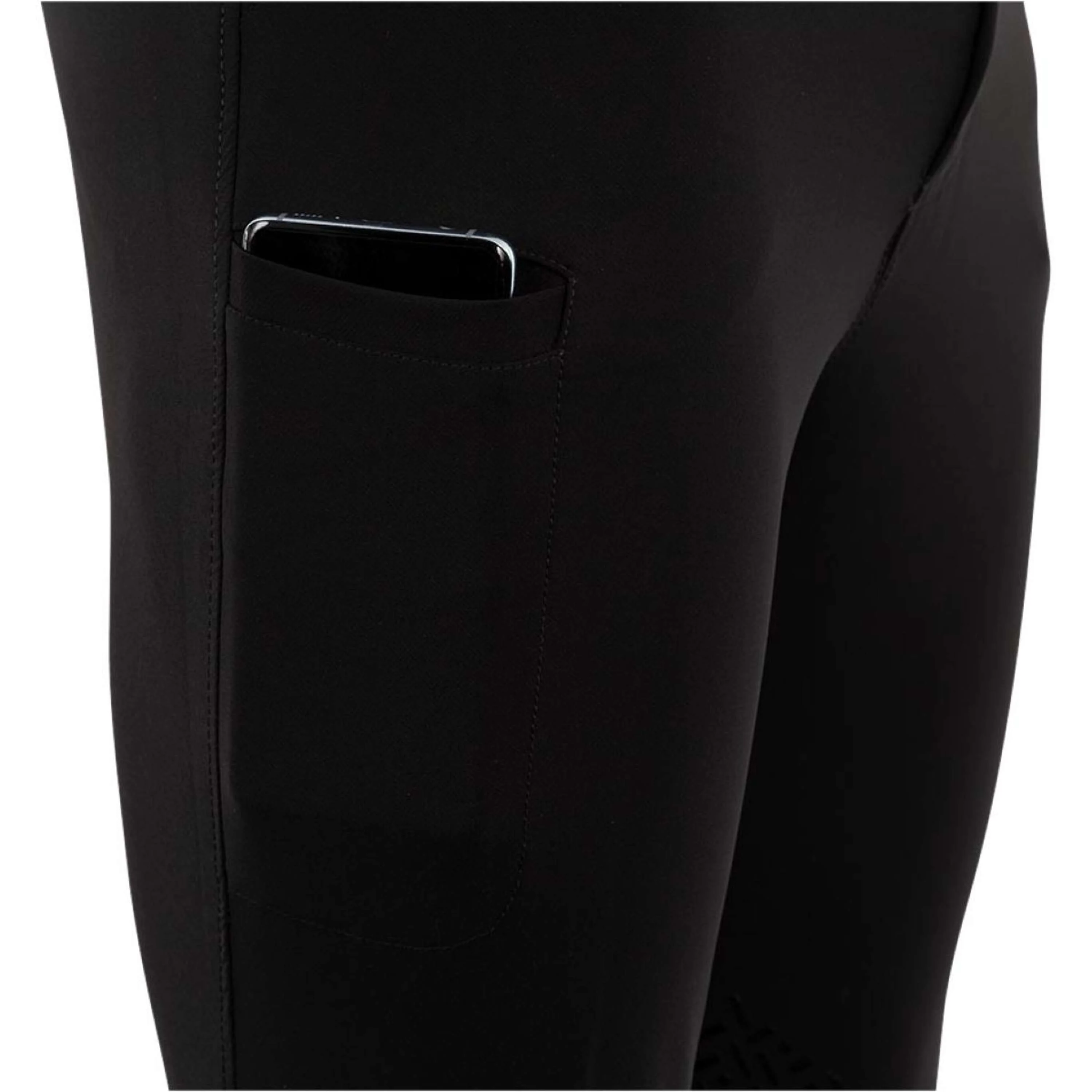 BR Pantalon d'Équitation Maikel Silicone Genouillères Noir - Image 4