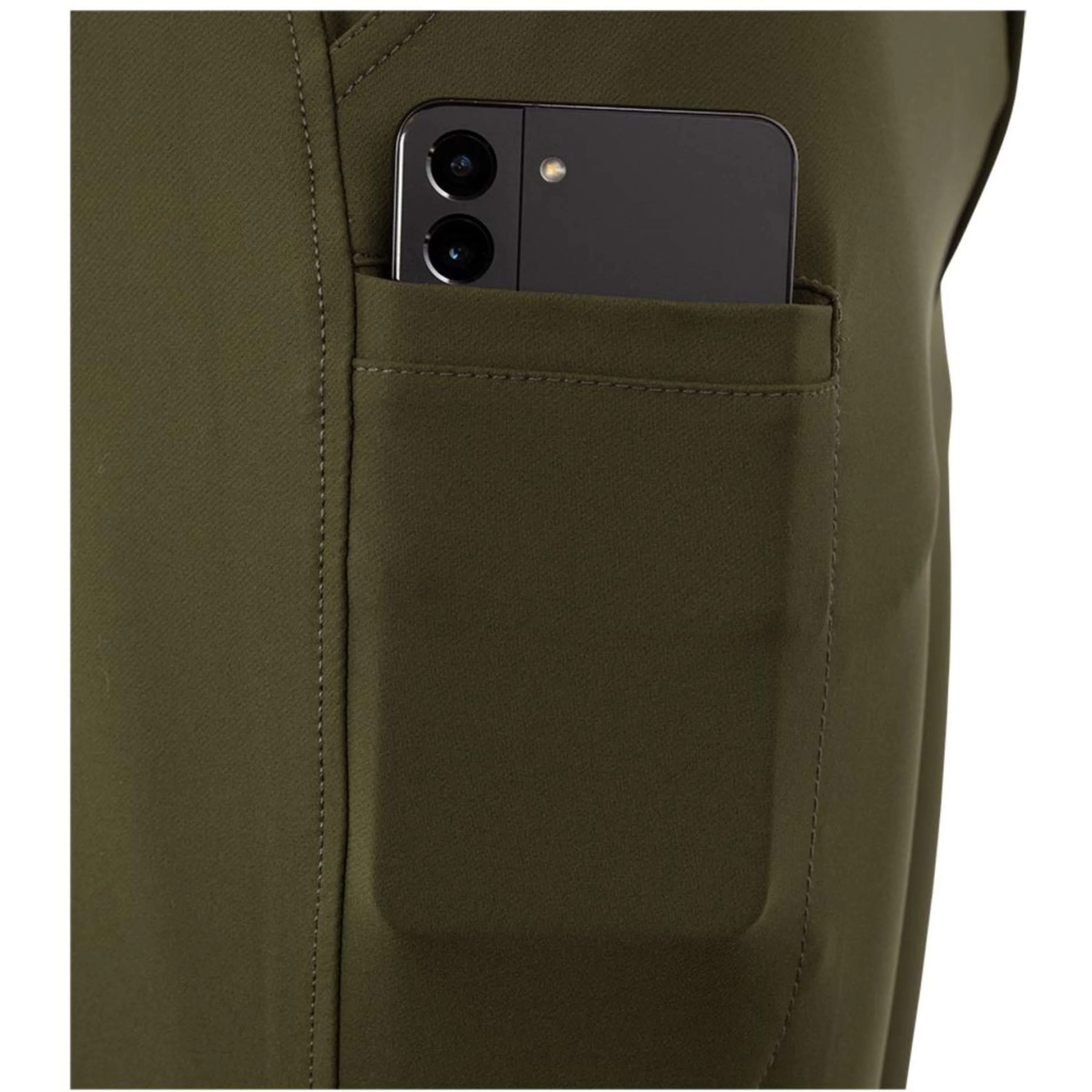 BR Pantalon d'Équitation Maikel Silicone Genouillères Forest Green - Image 5