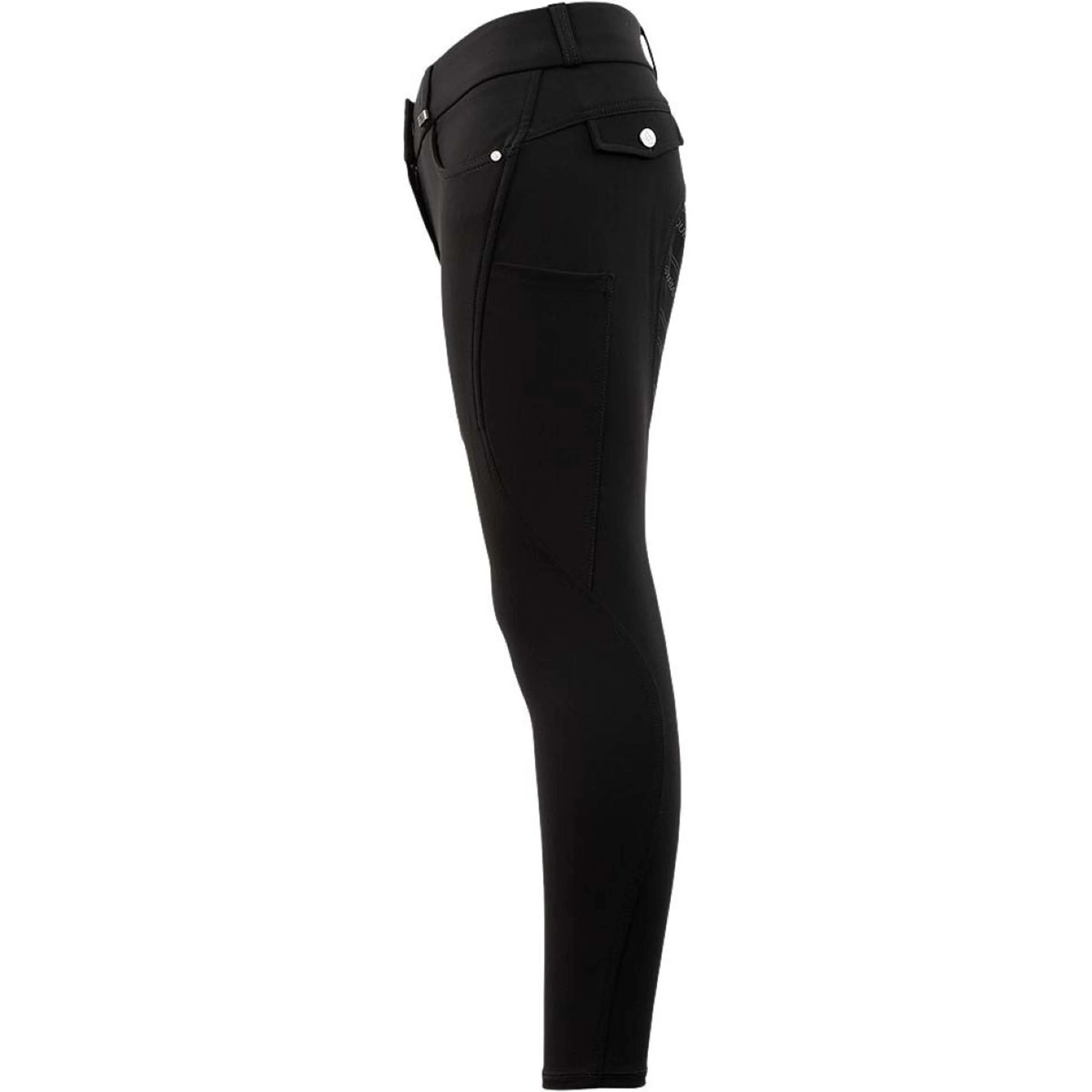 BR Pantalon d'Équitation Mikai Full Grip Meteorite - Image 3