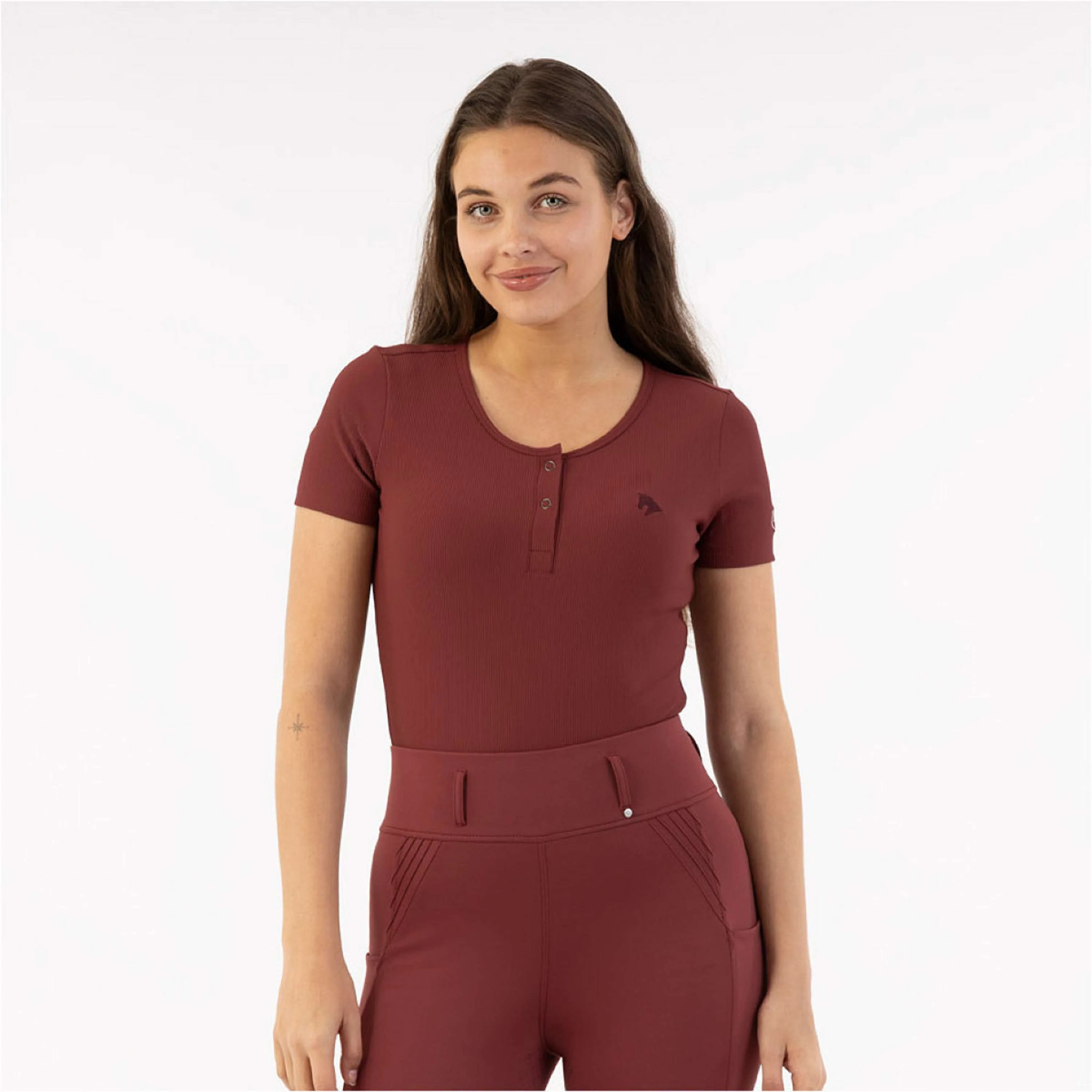 BR T-Shirt Klaasje New Maroon