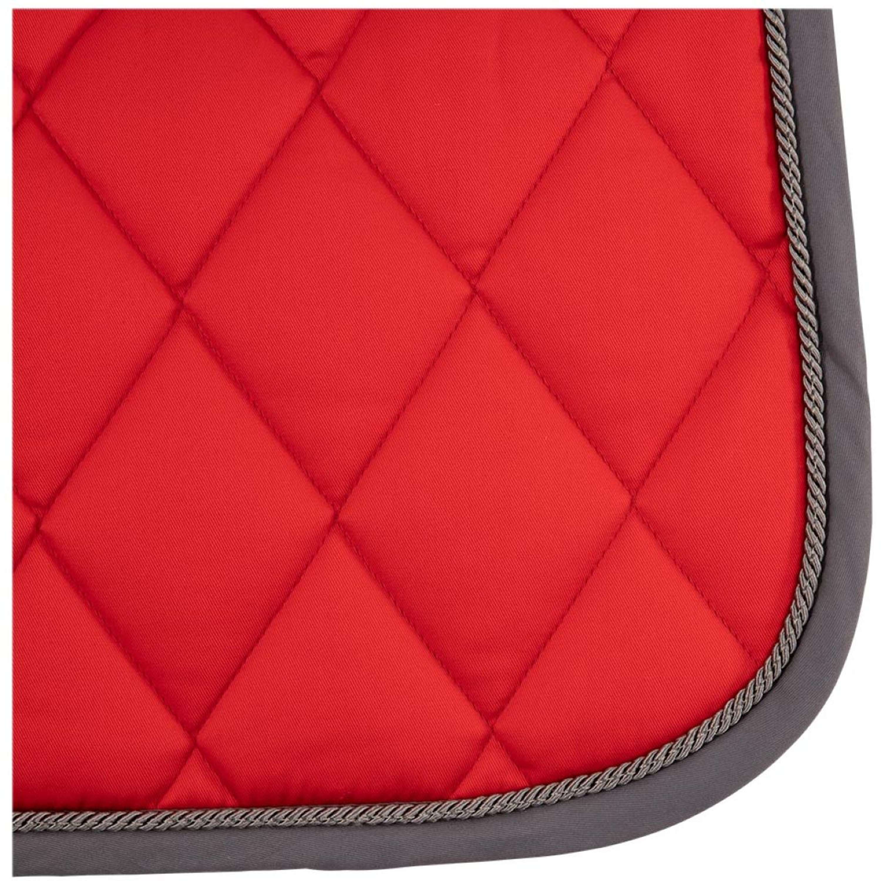 BR Tapis de Selle Event Cooldry Polyvalent Florid rouge - Image 2