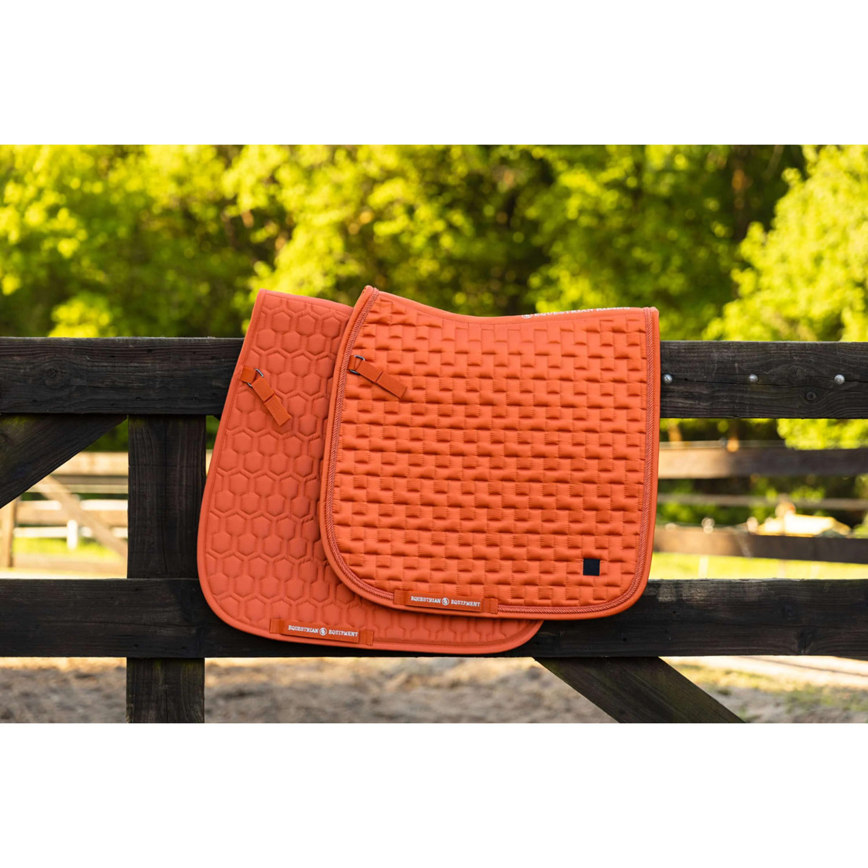 BR Tapis de Selle Kaya Dressage Mecca Orange - Image 9