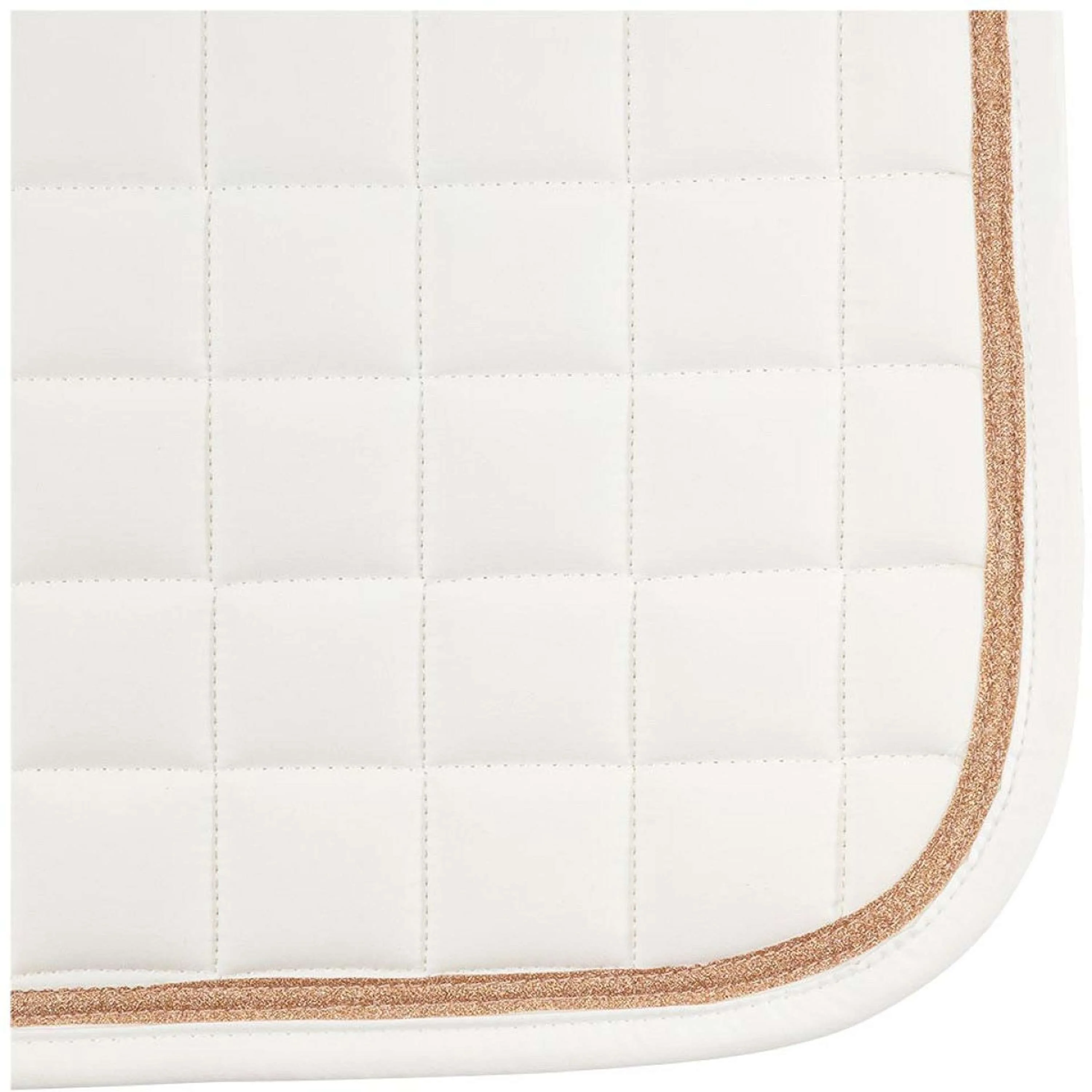 BR Tapis de Selle Liverpool Dressage Blanc - Image 2