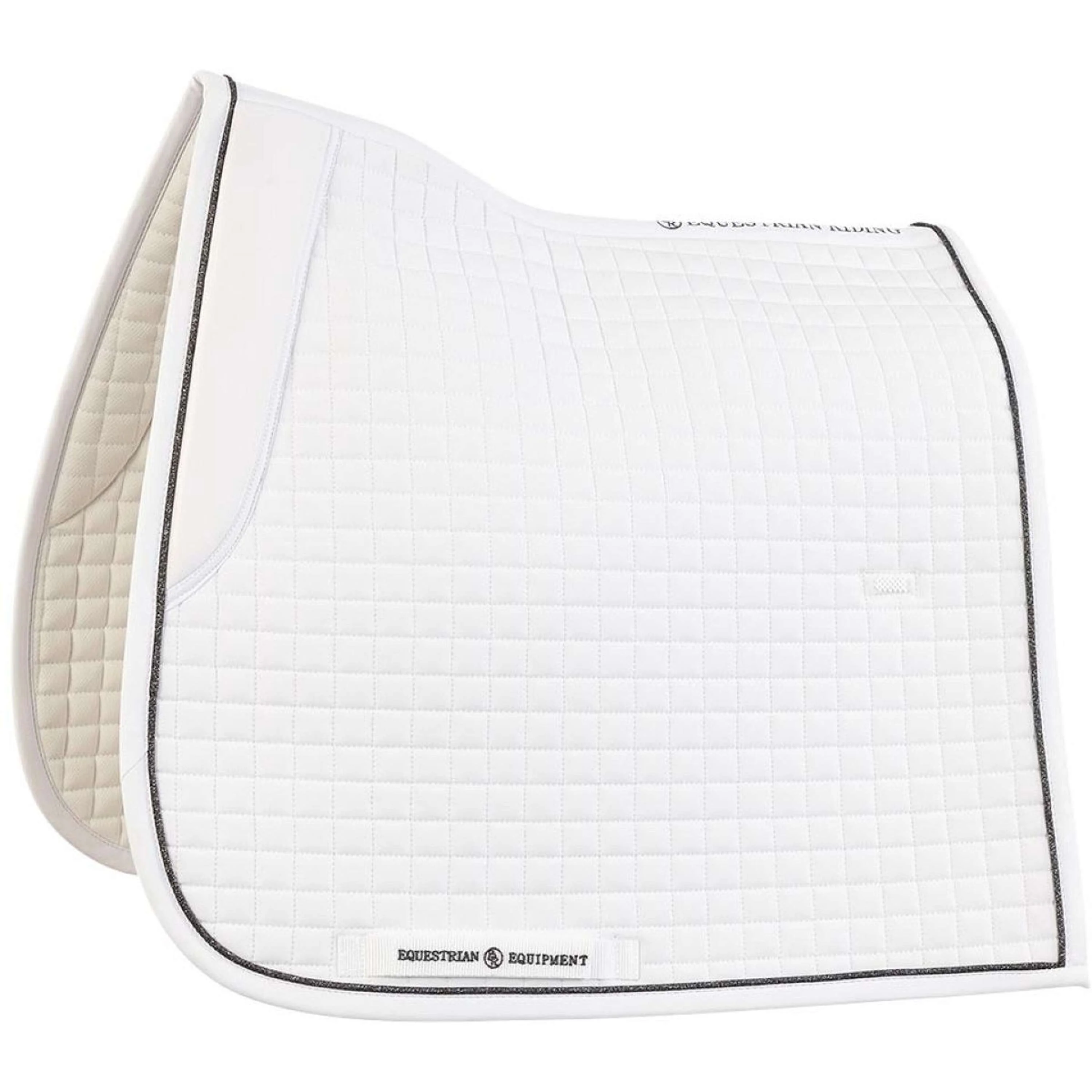 BR Tapis de Selle Trentino Dressage Blanc