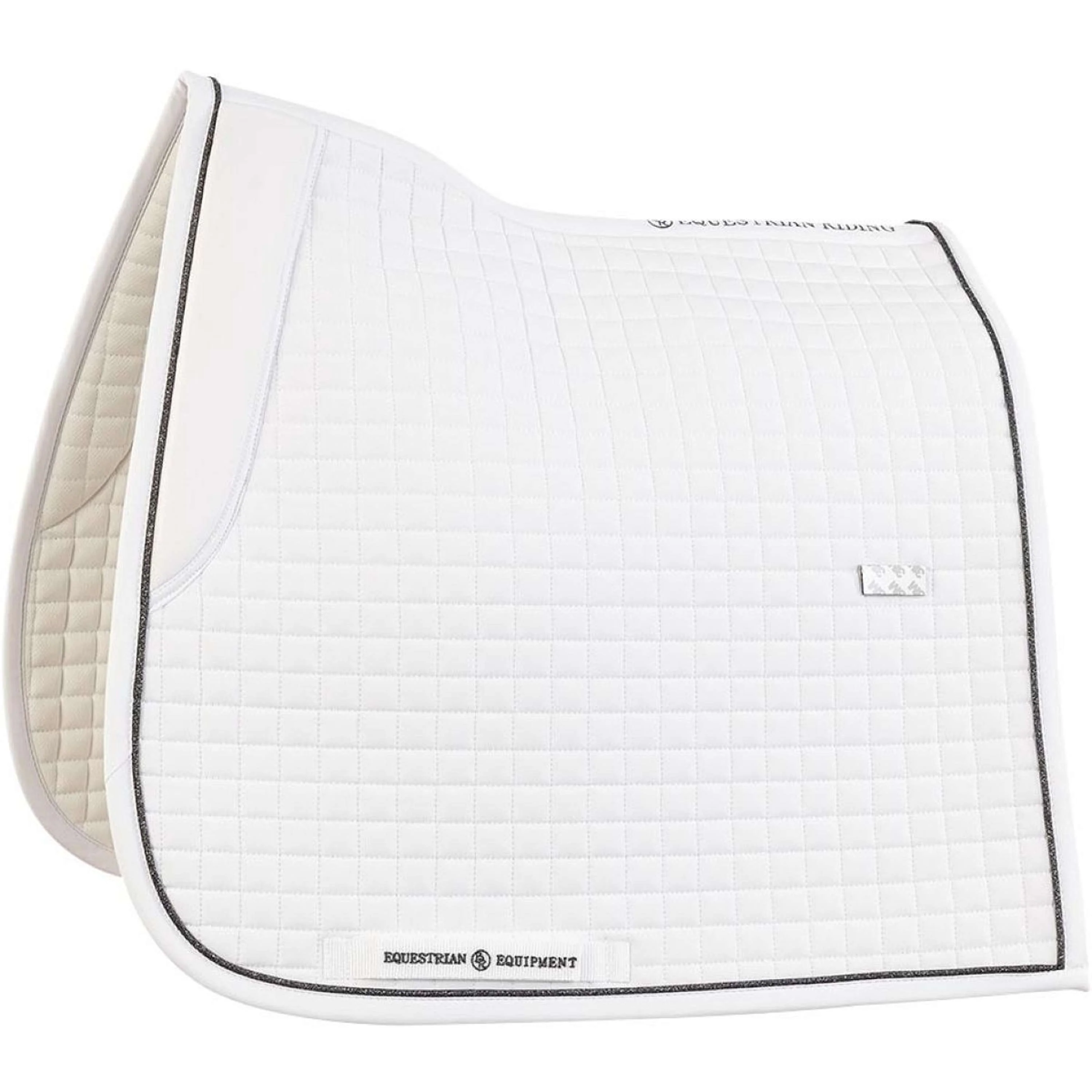 BR Tapis de Selle Trentino Dressage Blanc - Image 2