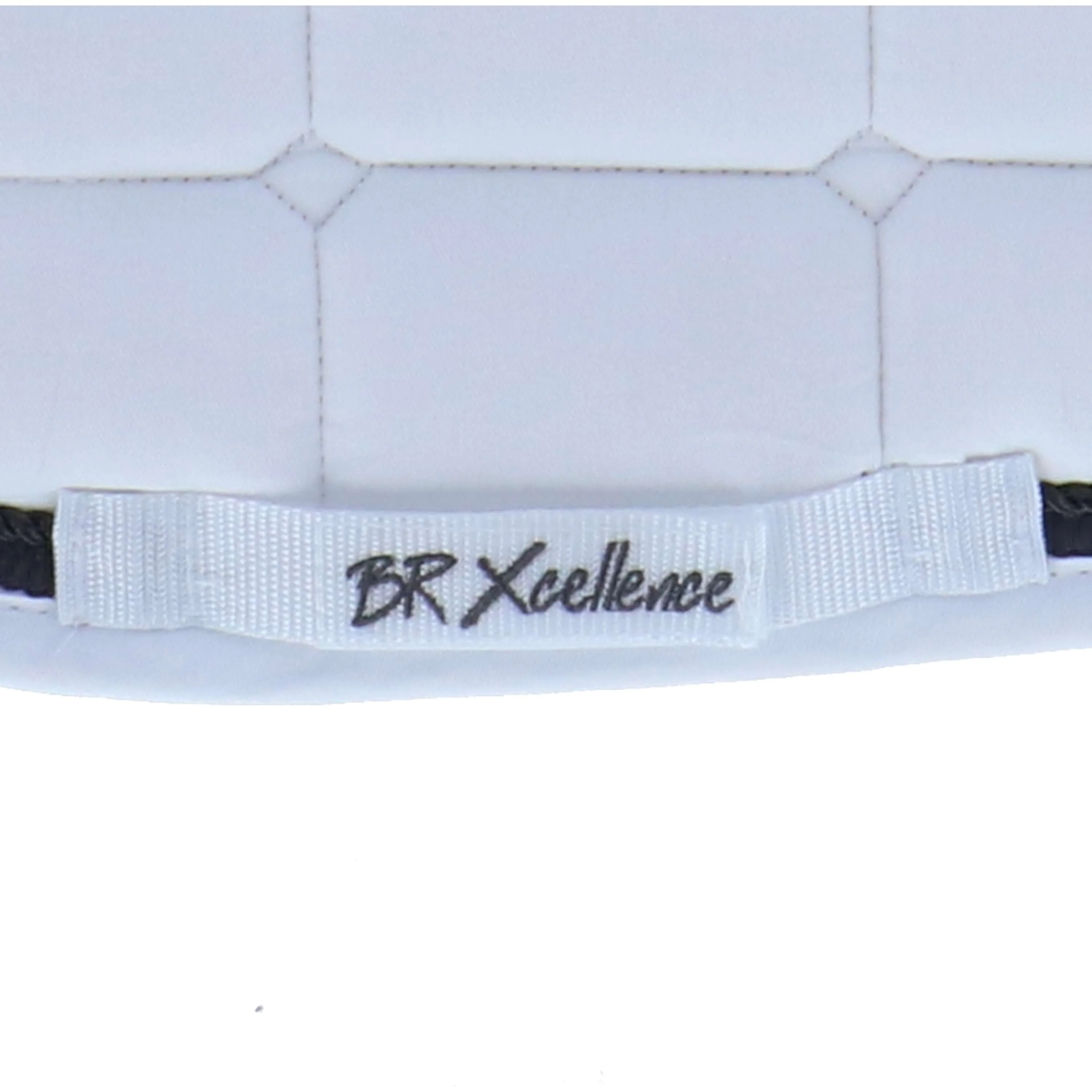BR Tapis de Selle Xcellence Dressage Blanc/pierre - Image 3