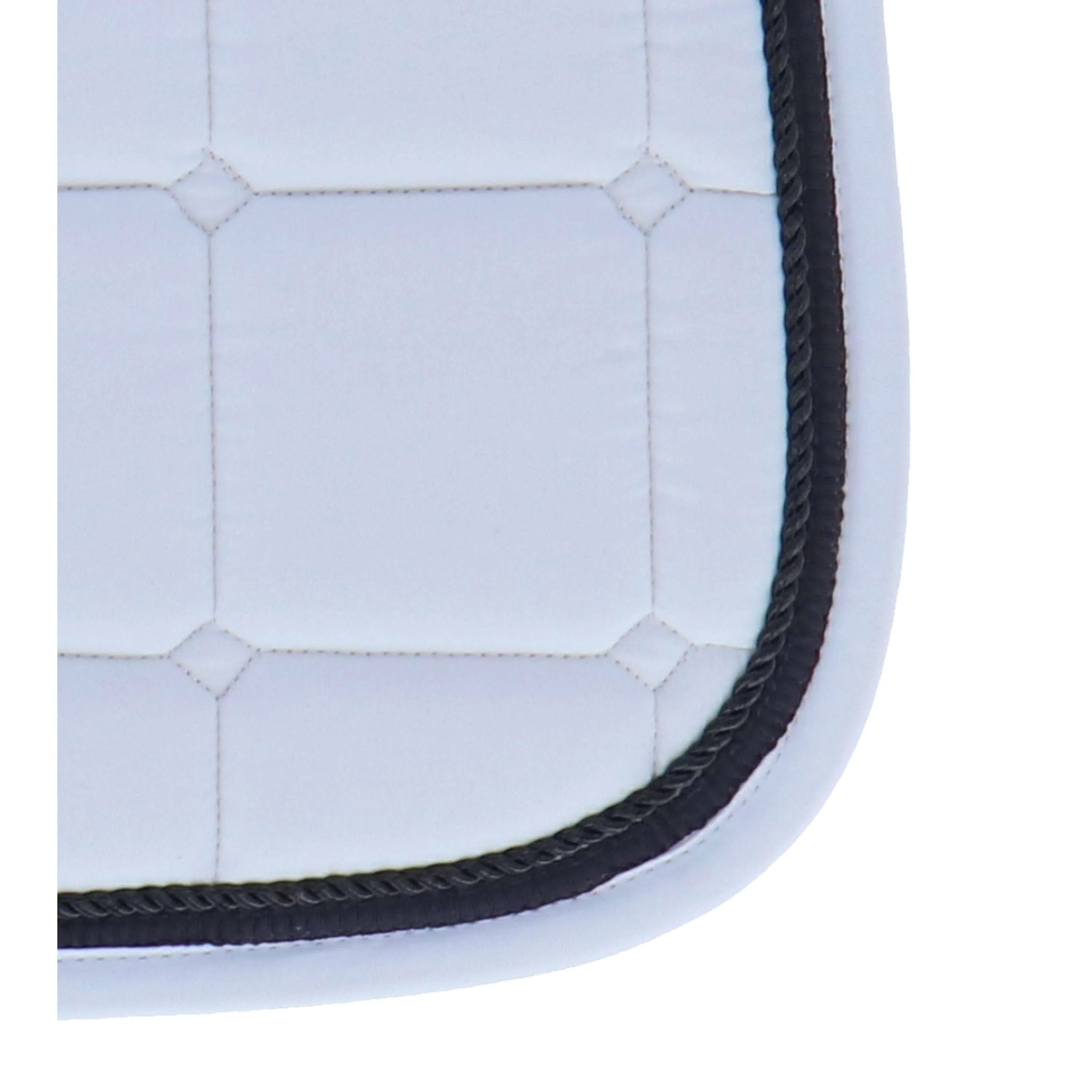 BR Tapis de Selle Xcellence Dressage Blanc/pierre - Image 4