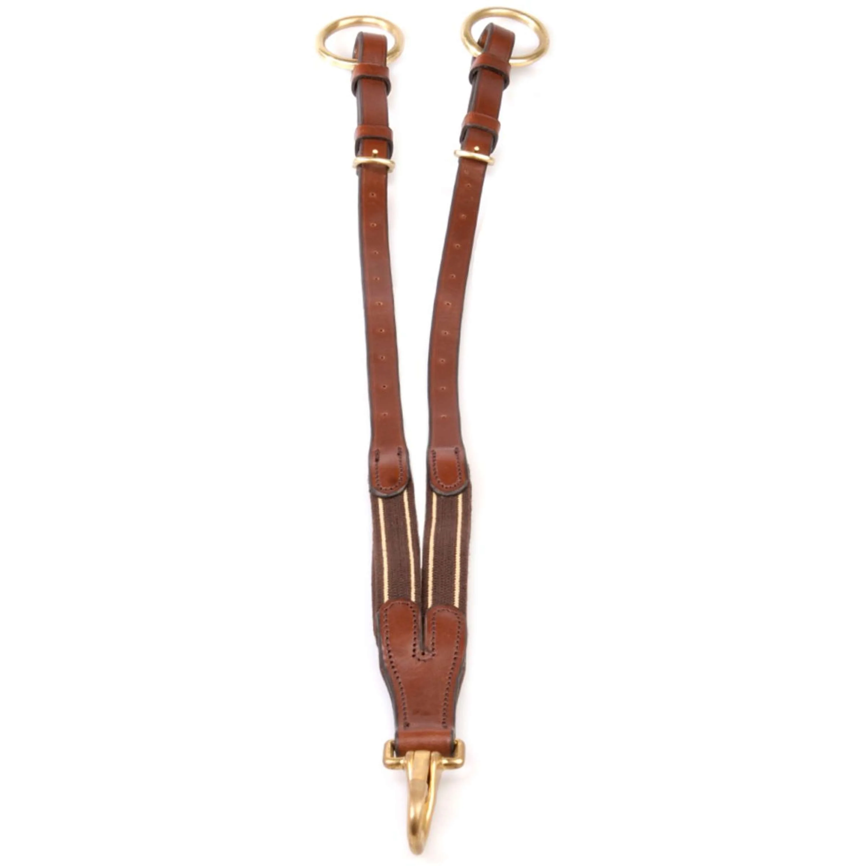 BR Triangle de Martingale avec Crochet et Élastique Tabac/cuivre