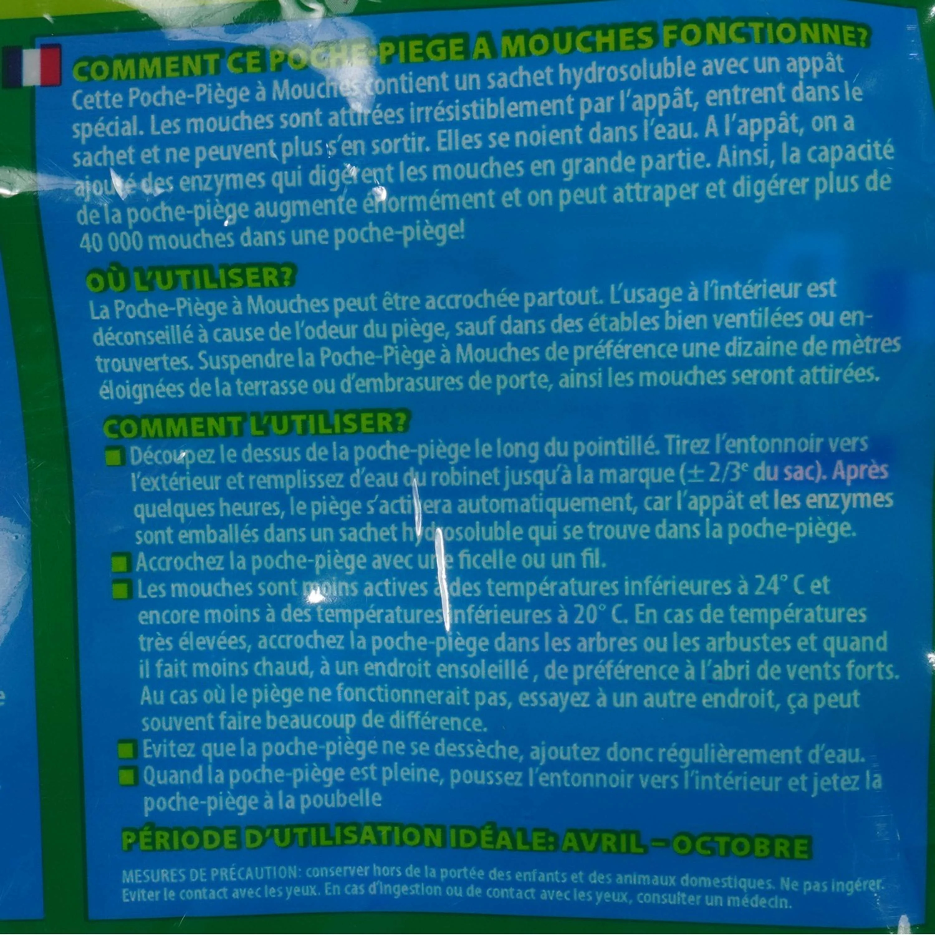 BSI Pochette de Capture Lâche pour les Mouches - Image 8