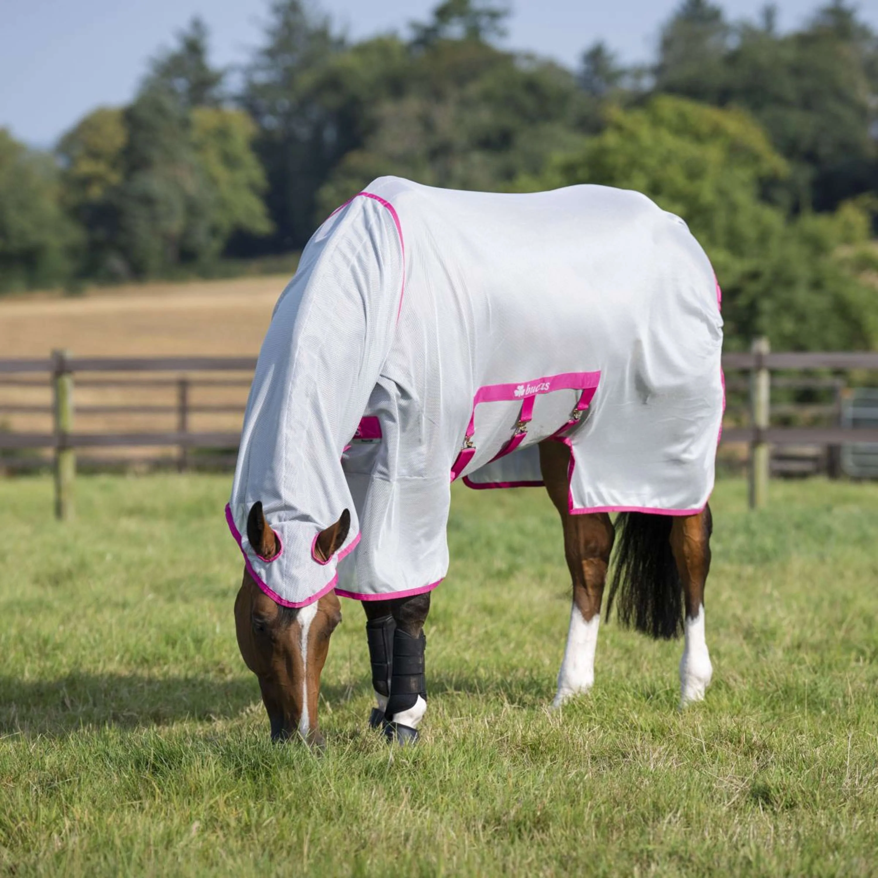 Bucas Buzz-Off X Full Neck Blue/Blossom - Image 8