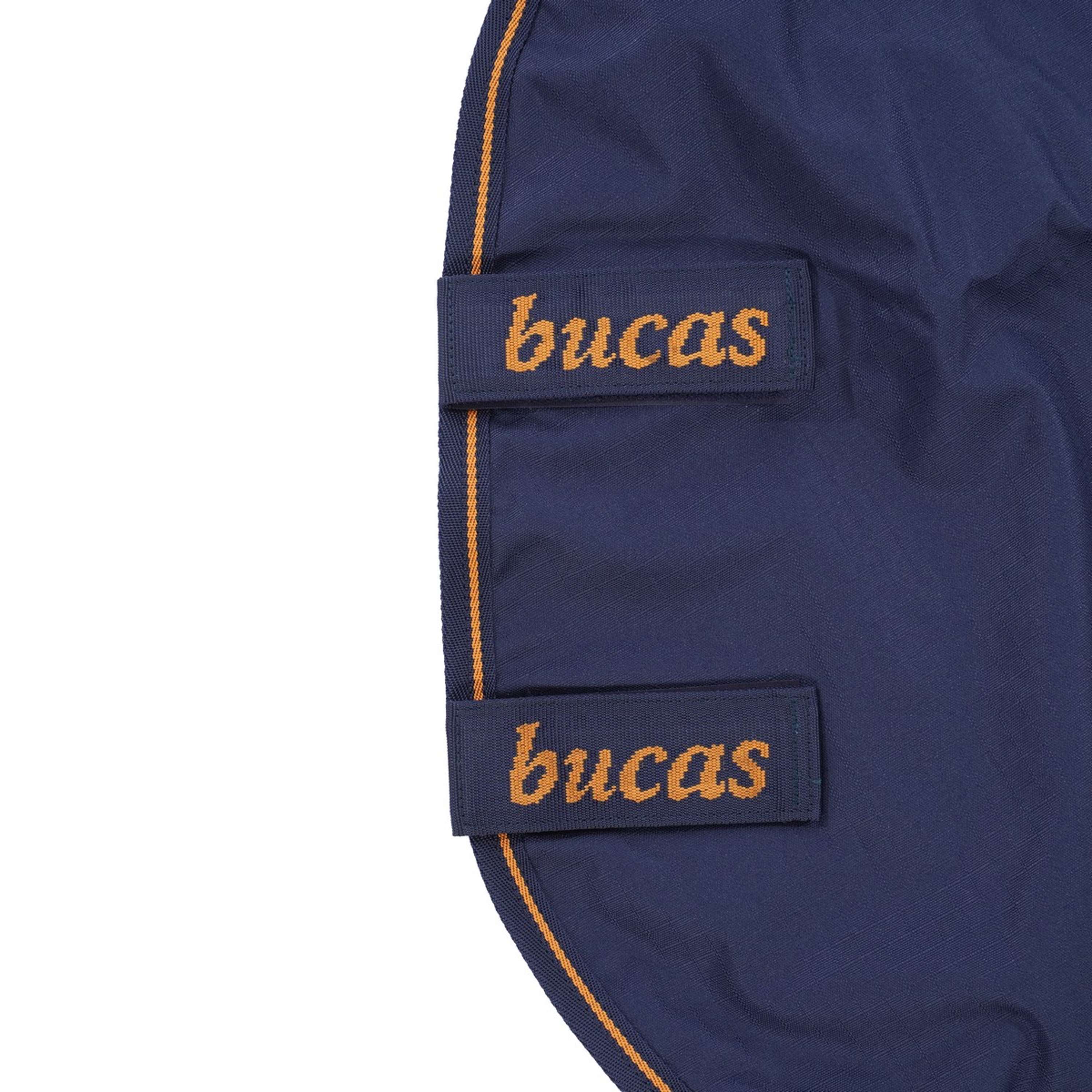Bucas Couvre-Cou Irish Turnout Combi Neck 50g Marine/Or - Image 2