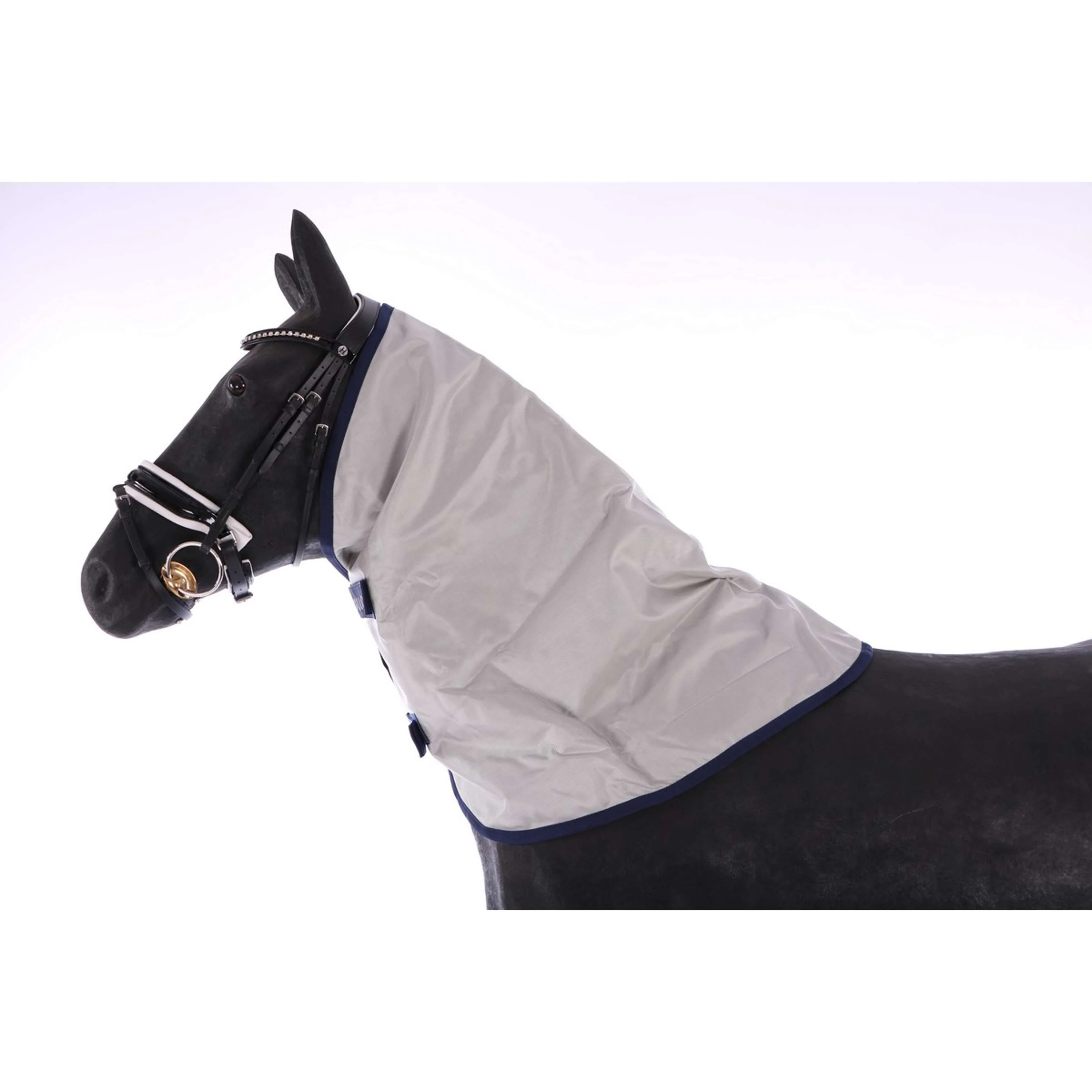 Bucas Couvre-Cou Power Turnout Combi Neck Argent - Image 2