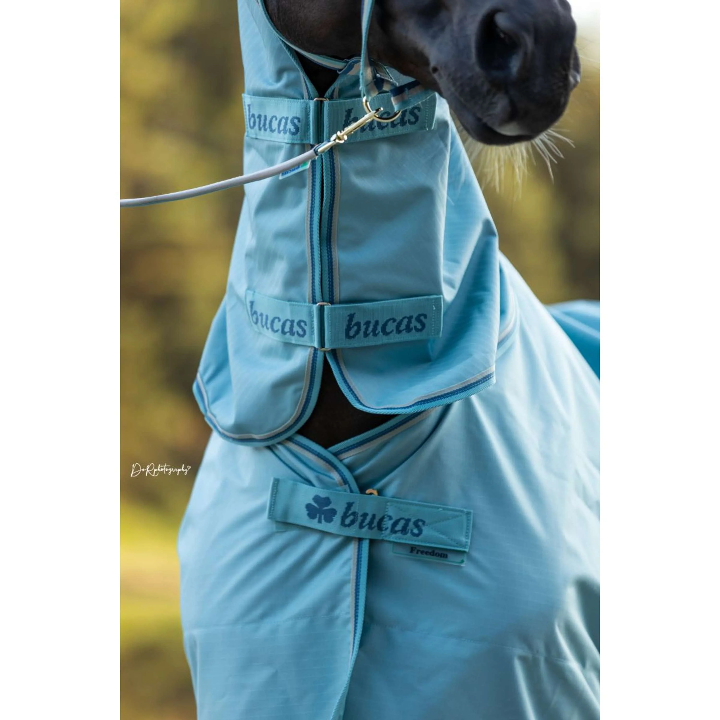 Bucas Freedom Turnout Full Neck 0g Turquoise - Image 3