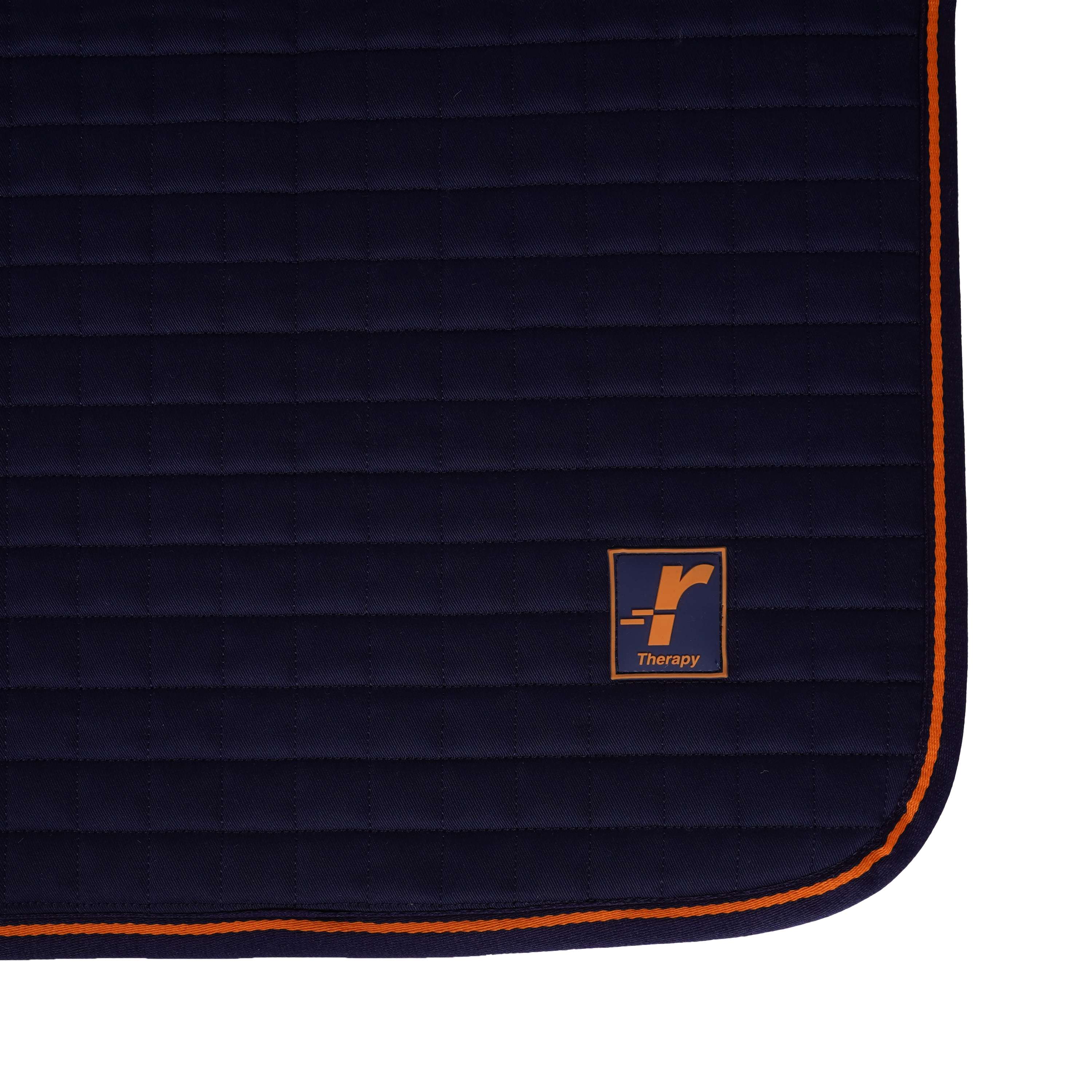 Bucas Therapy Dog Bed Bleu Marine/Orange - Image 3