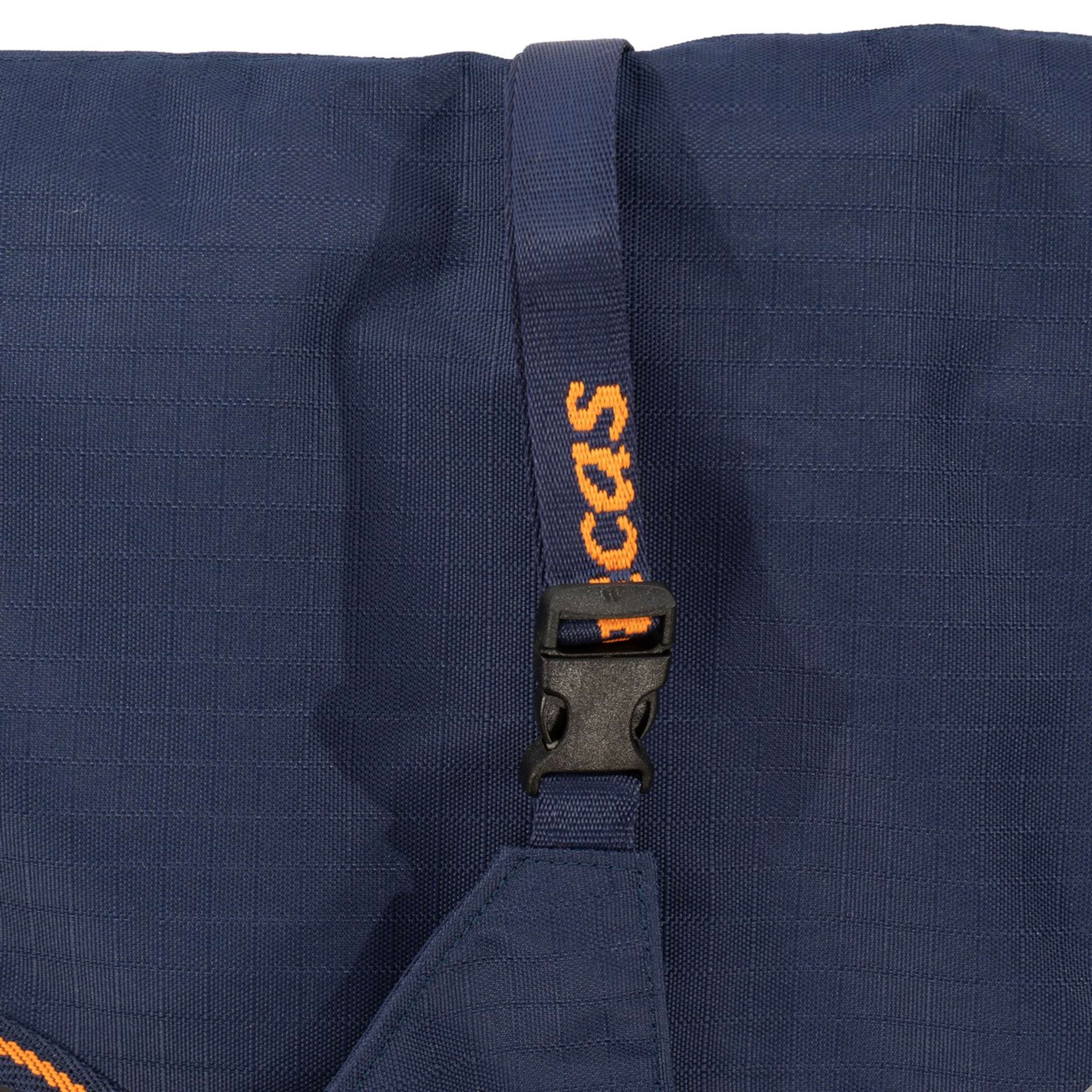 Bucas Therapy Dog Rug 150g Bleu Marine/Orange - Image 4